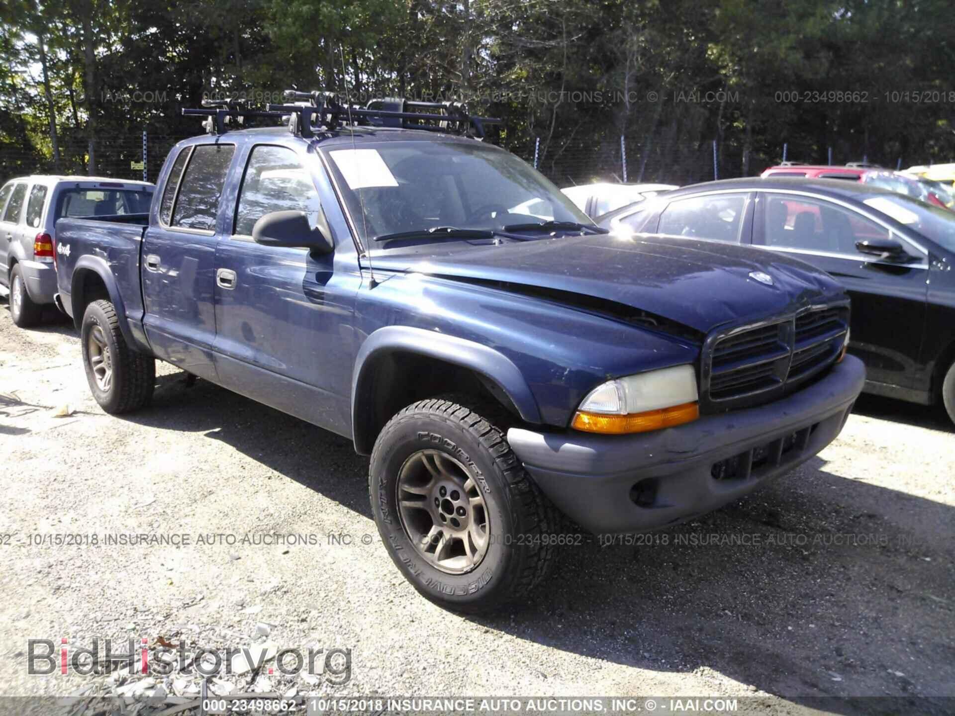 Photo 1D7HG38X73S234538 - DODGE DAKOTA 2003