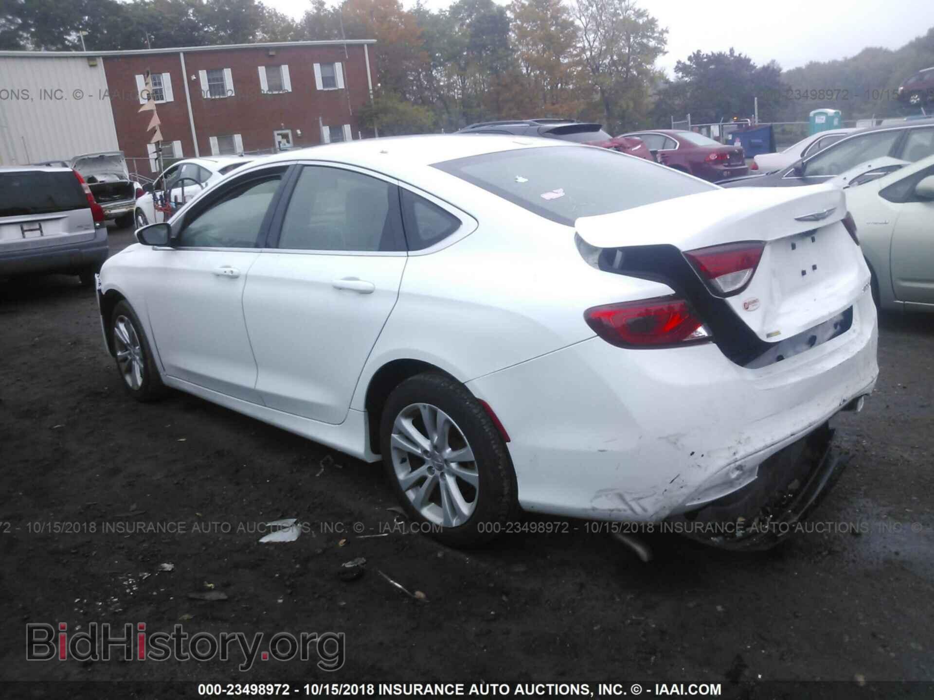 2015 Chrysler 200 - VIN: 1C3CCCAB0FN604217 - Photo 3