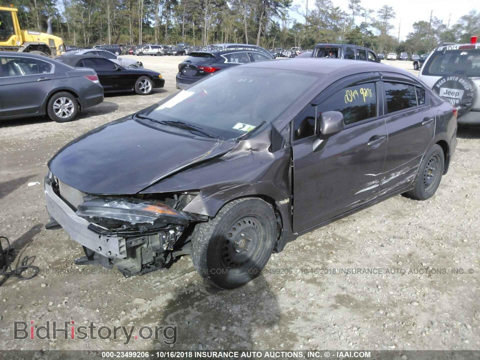 2012 Honda Civic - VIN: 19XFB2F55CE339464 - Photo 2