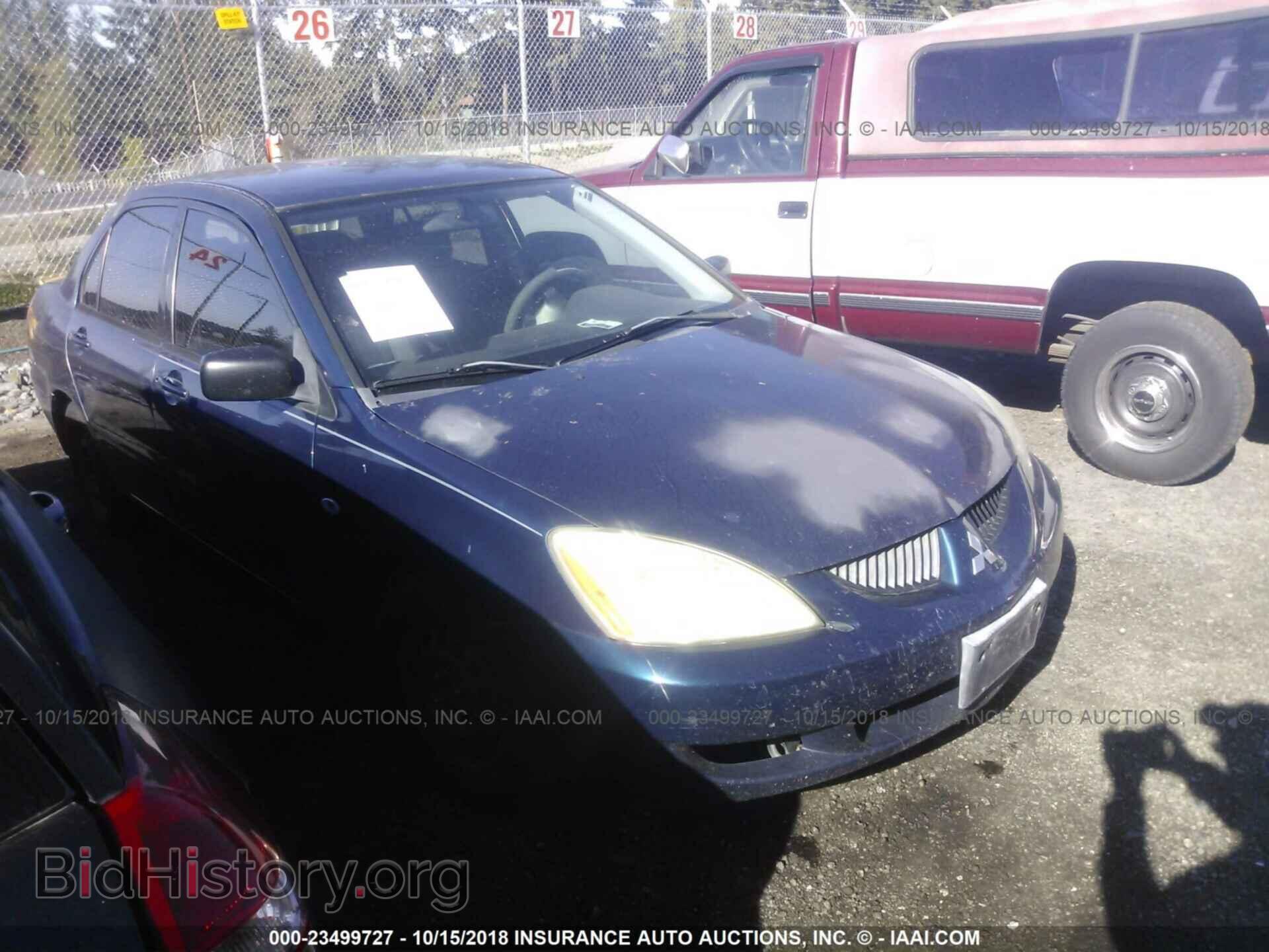 Photo JA3AJ26E34U016660 - MITSUBISHI LANCER 2004