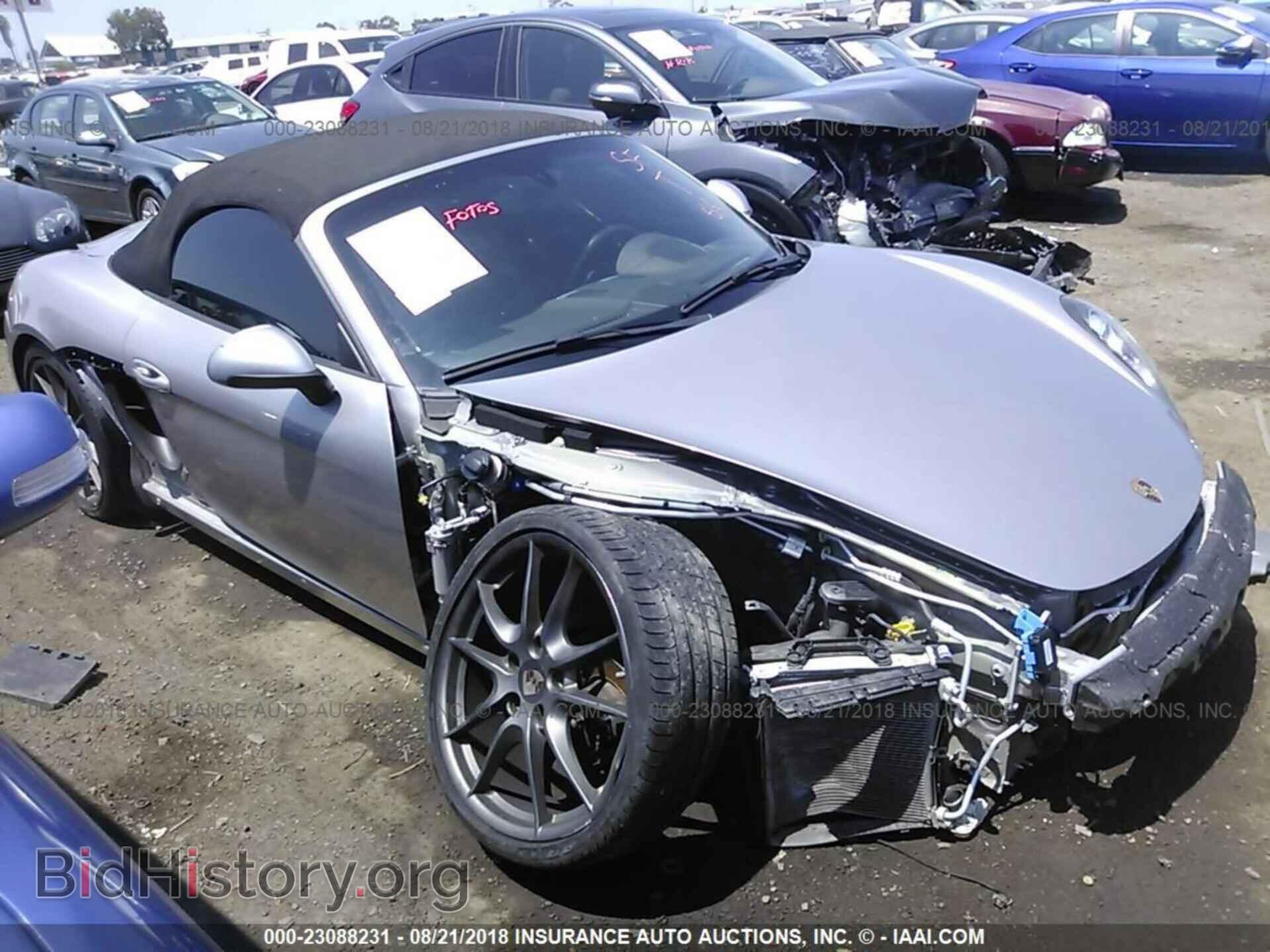 Фотография WP0CA2A81DS112696 - PORSCHE BOXSTER 2013