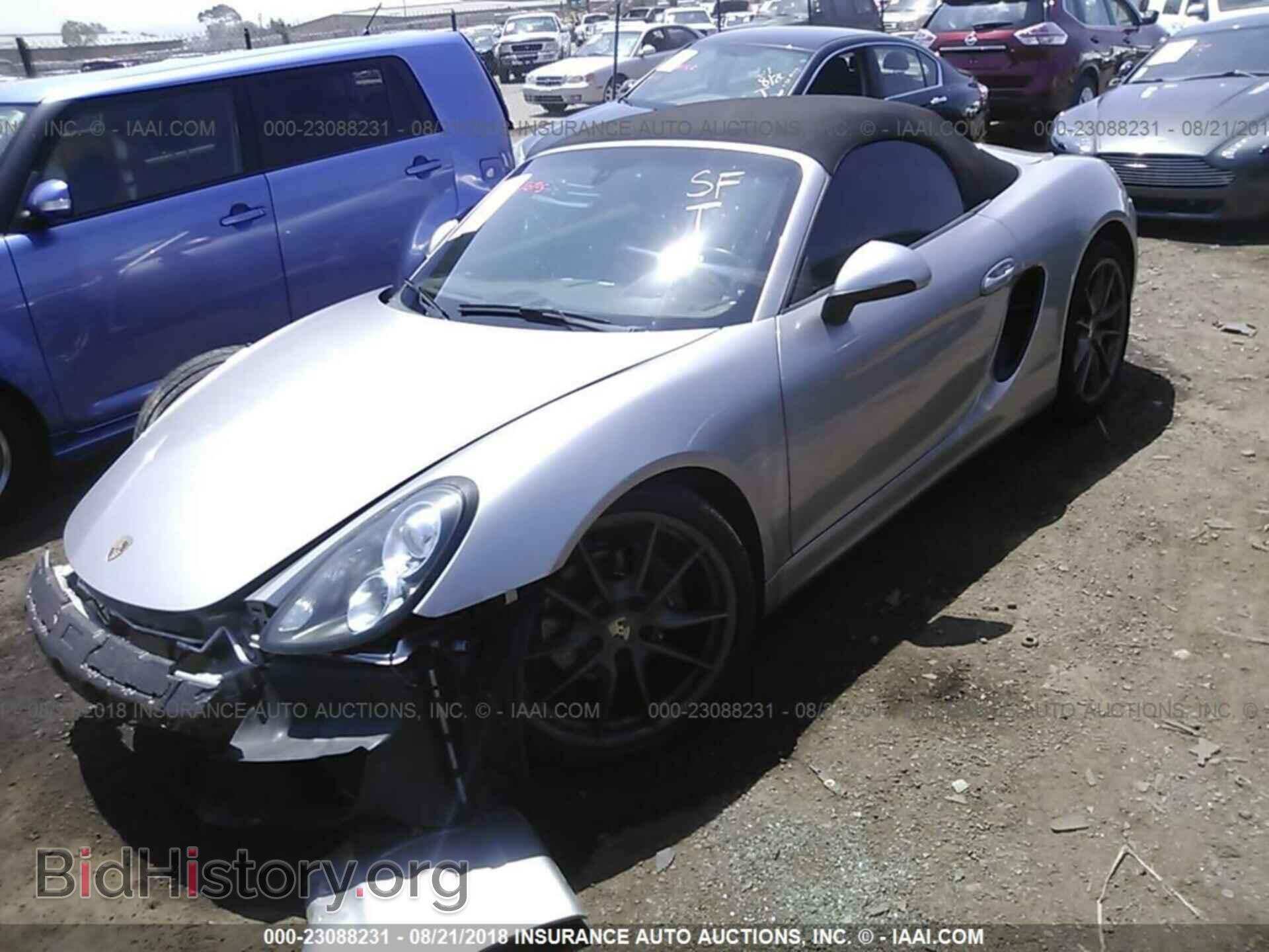 2013 PORSCHE BOXSTER - VIN: WP0CA2A81DS112696 - Фото 2