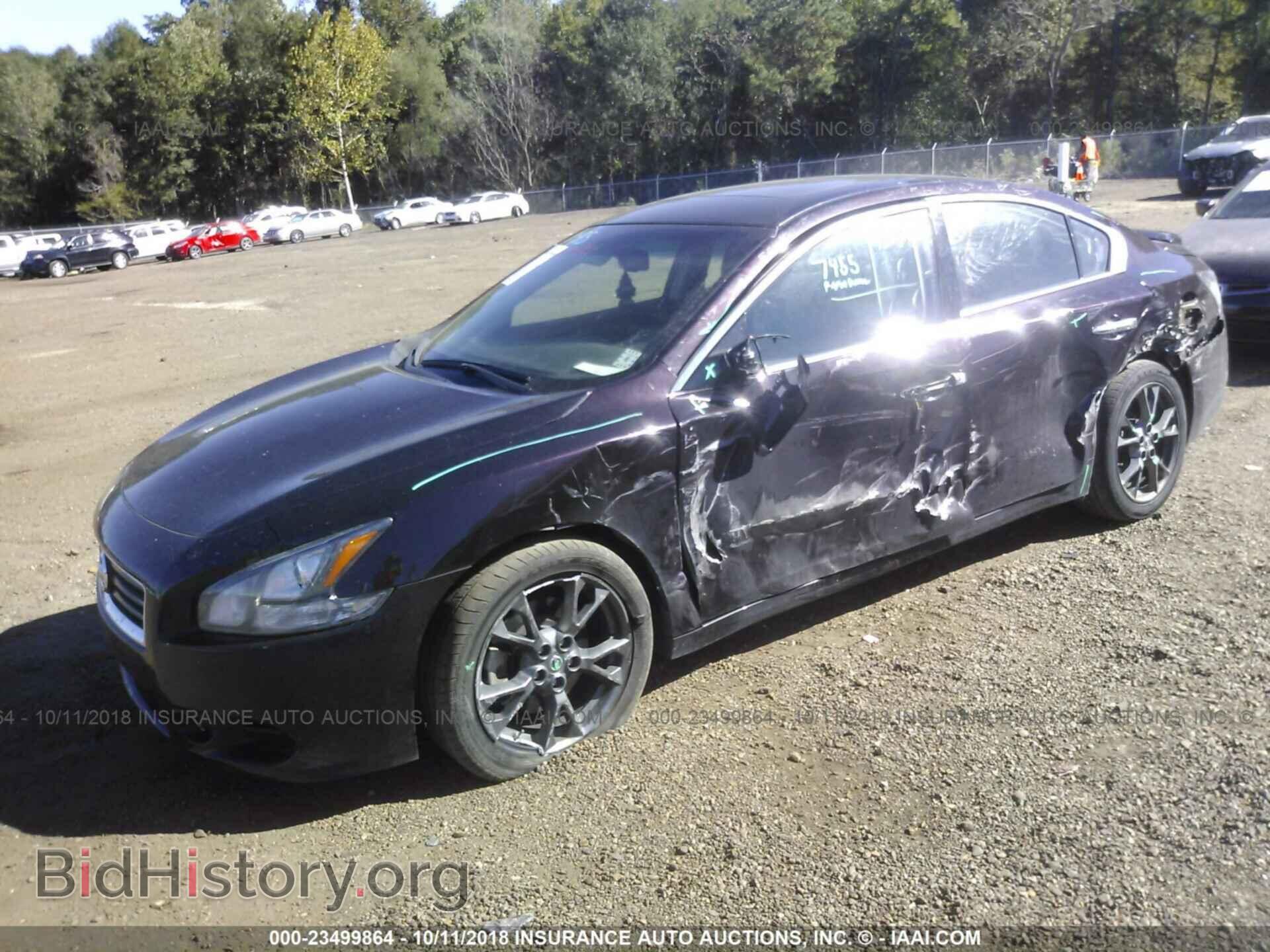 2014 Nissan Maxima - VIN: 1N4AA5AP1EC912769 - Фото 2