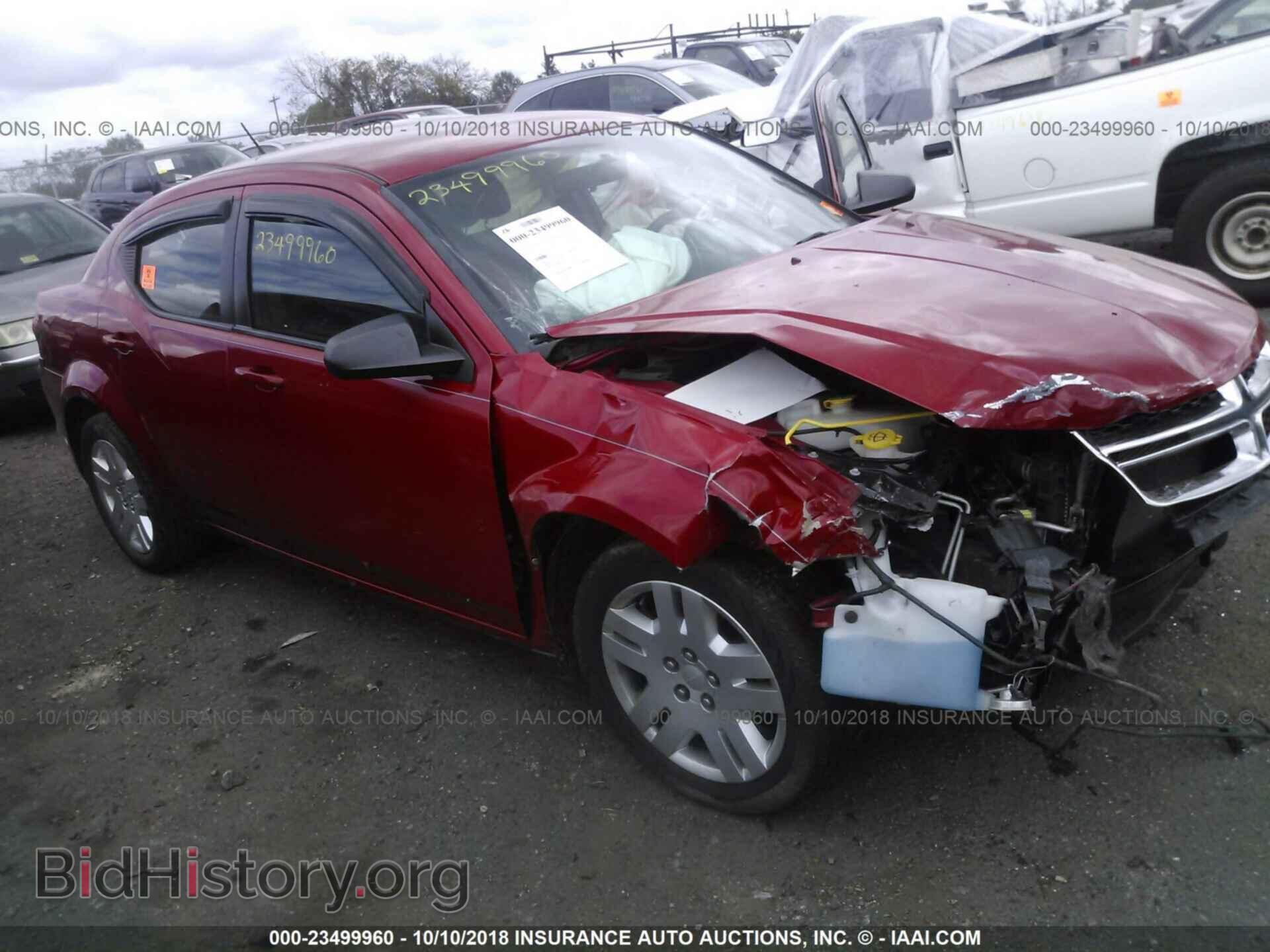 Photo 1C3CDZAB2DN742760 - Dodge Avenger 2013