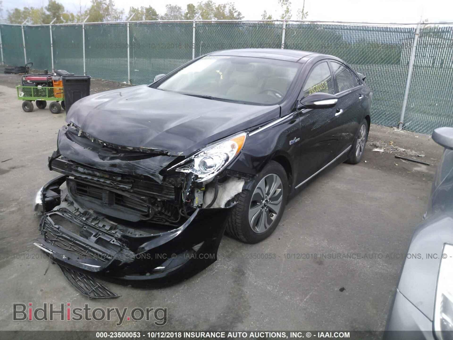 2014 HYUNDAI SONATA - VIN: KMHEC4A48EA111849 - Фото 2