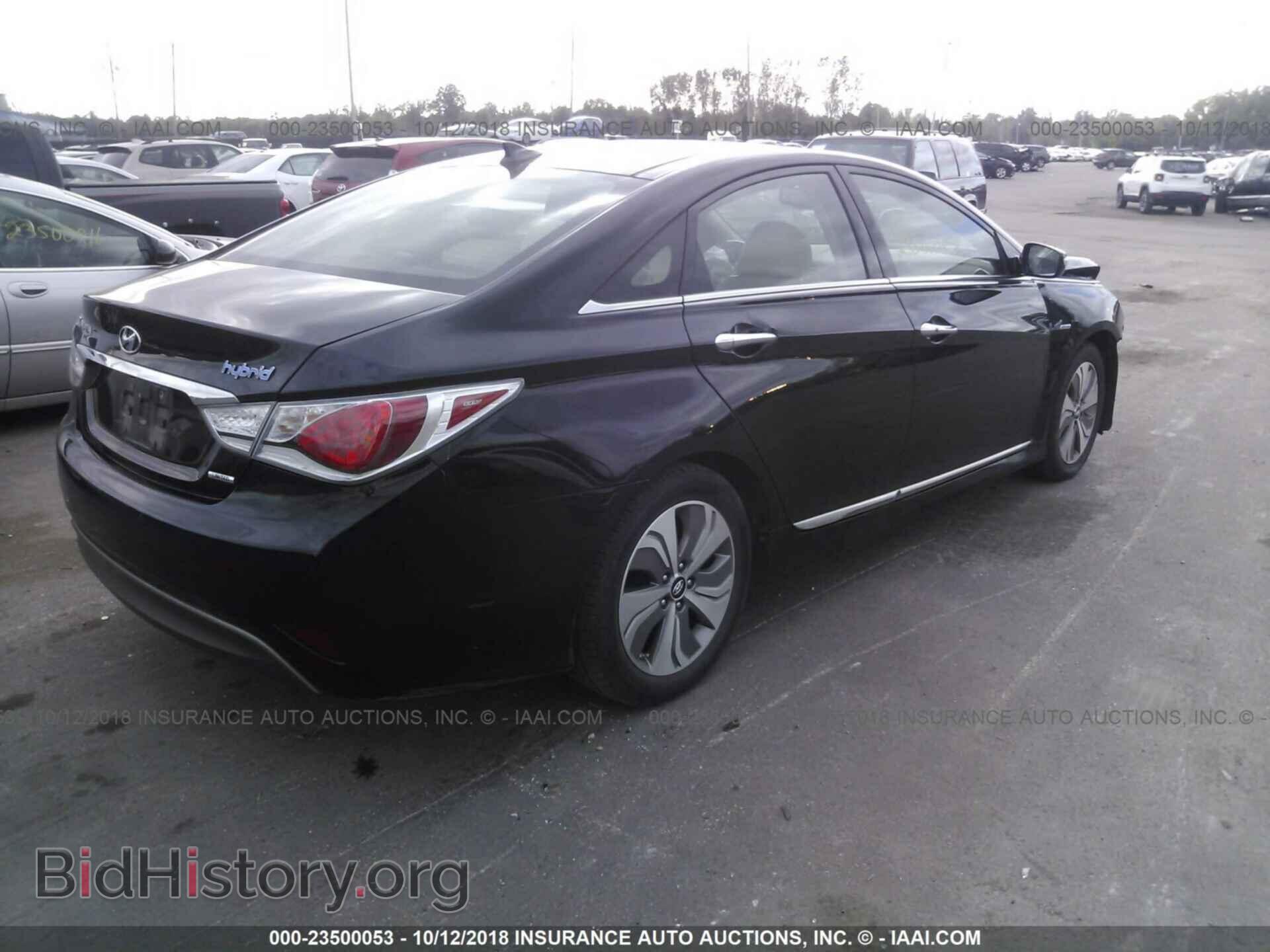 2014 HYUNDAI SONATA - VIN: KMHEC4A48EA111849 - Фото 4
