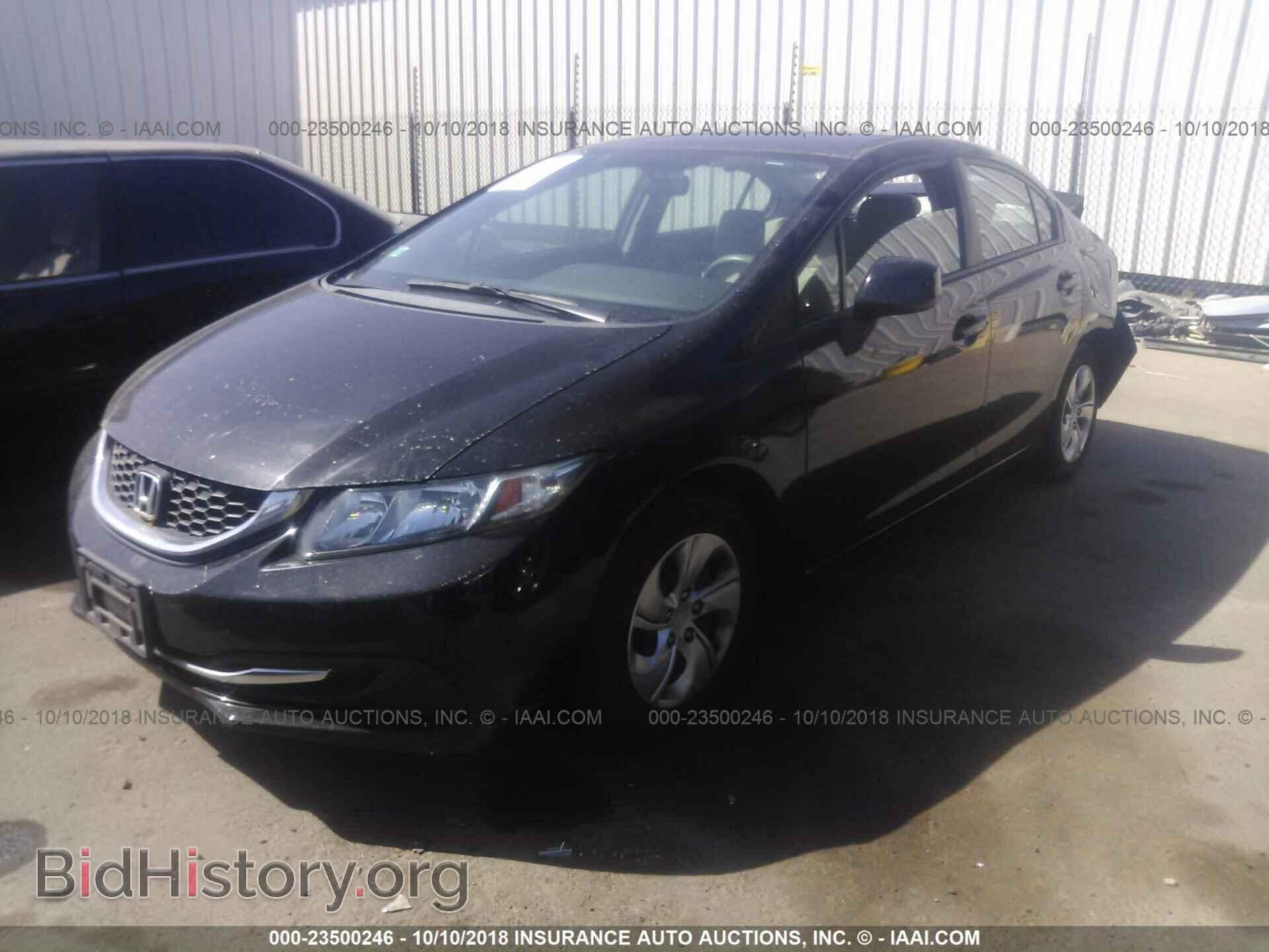 2013 HONDA CIVIC - VIN: 19XFB2F52DE211281 - Фото 2