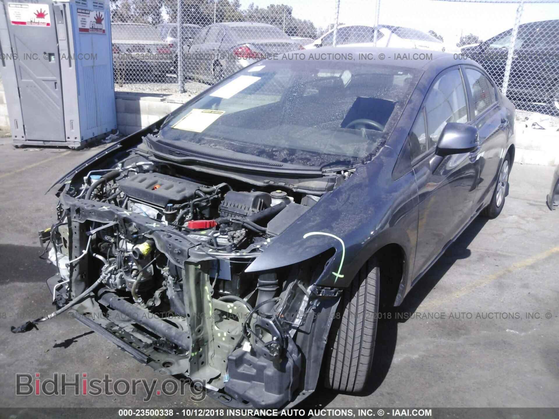 2012 Honda Civic - VIN: 19XFB2F54CE388400 - Photo 2