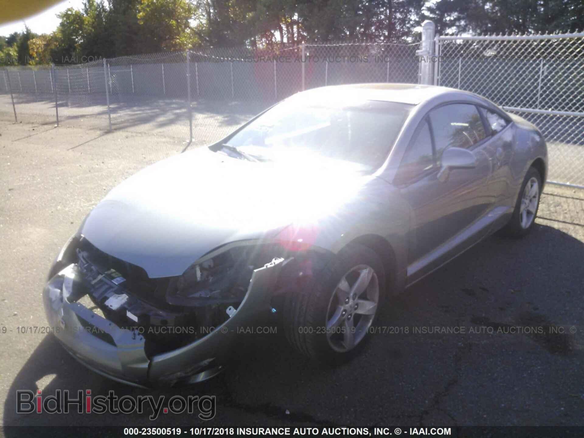 2007 MITSUBISHI ECLIPSE - VIN: 4A3AK34T07E009733 - Фото 2