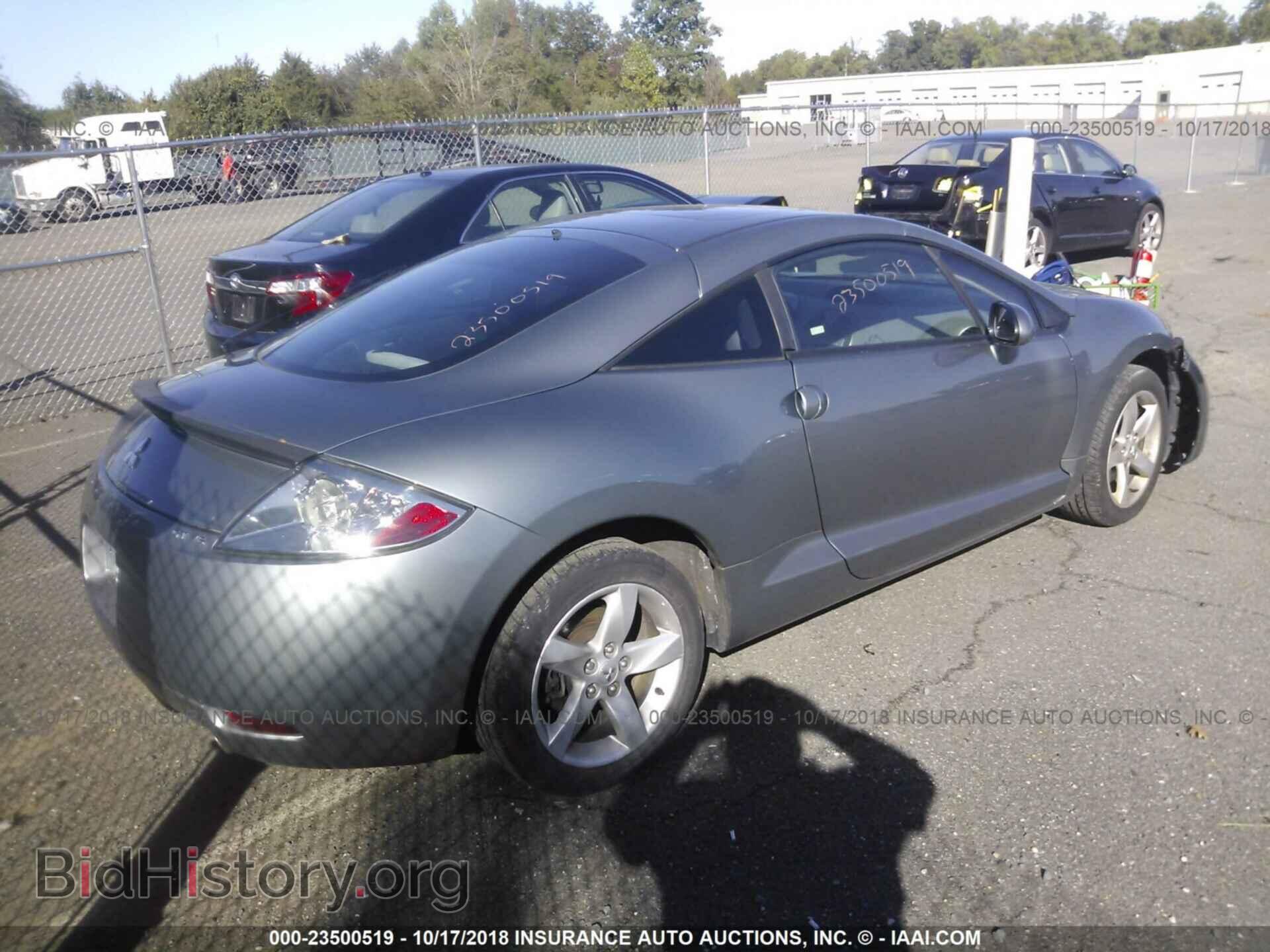2007 MITSUBISHI ECLIPSE - VIN: 4A3AK34T07E009733 - Фото 4