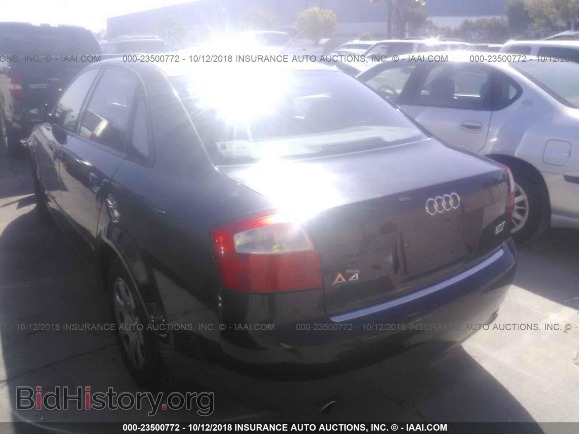 2002 AUDI A4 - VIN: WAULC68E42A203135 - Photo 3