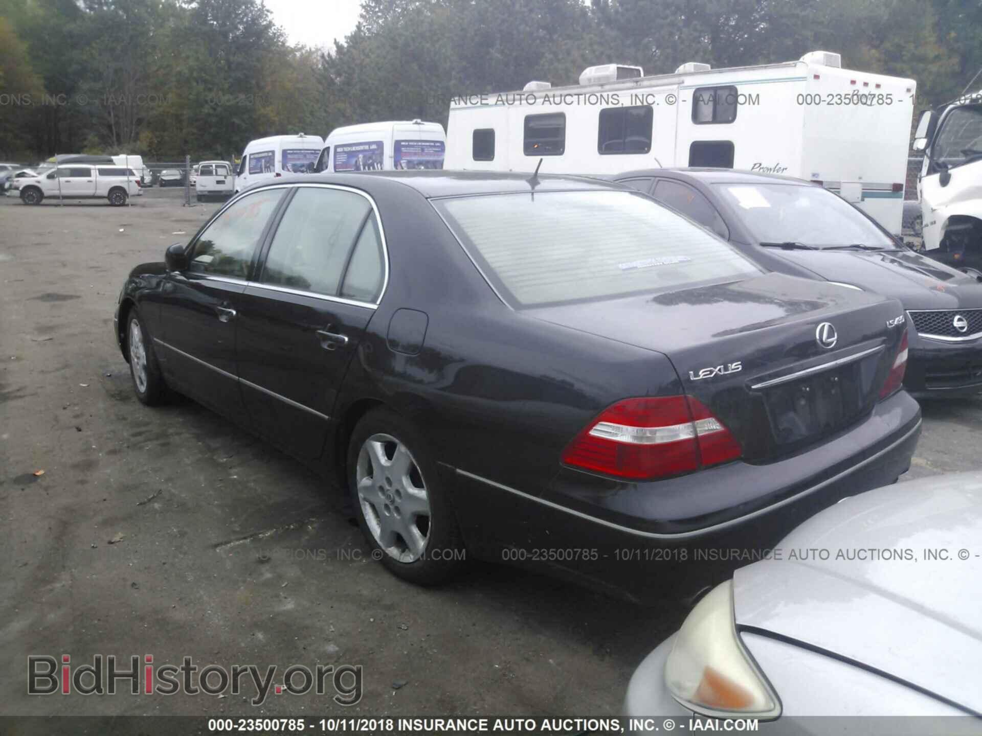 2004 LEXUS LS - VIN: JTHBN36F240138277 - Фото 3