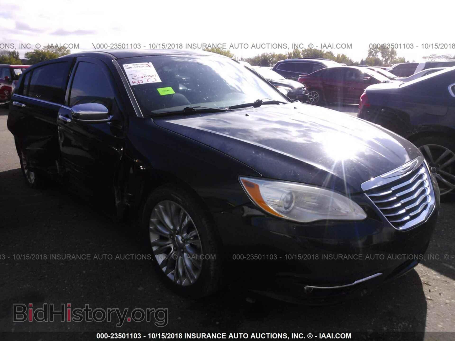 Фотография 1C3CCBCB0CN184204 - Chrysler 200 2012