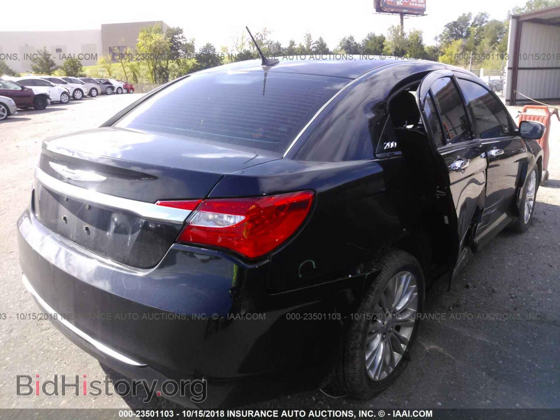 2012 Chrysler 200 - VIN: 1C3CCBCB0CN184204 - Фото 4