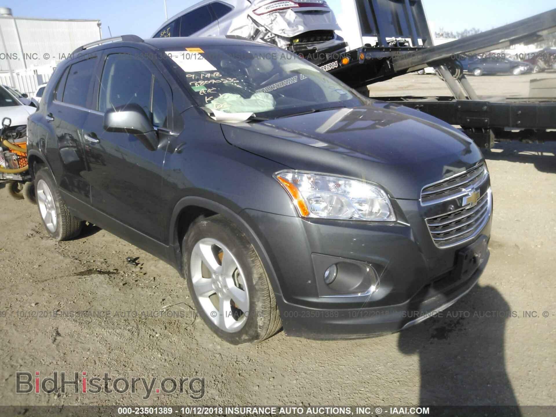 Фотография 3GNCJRSB2GL167655 - Chevrolet Trax 2016
