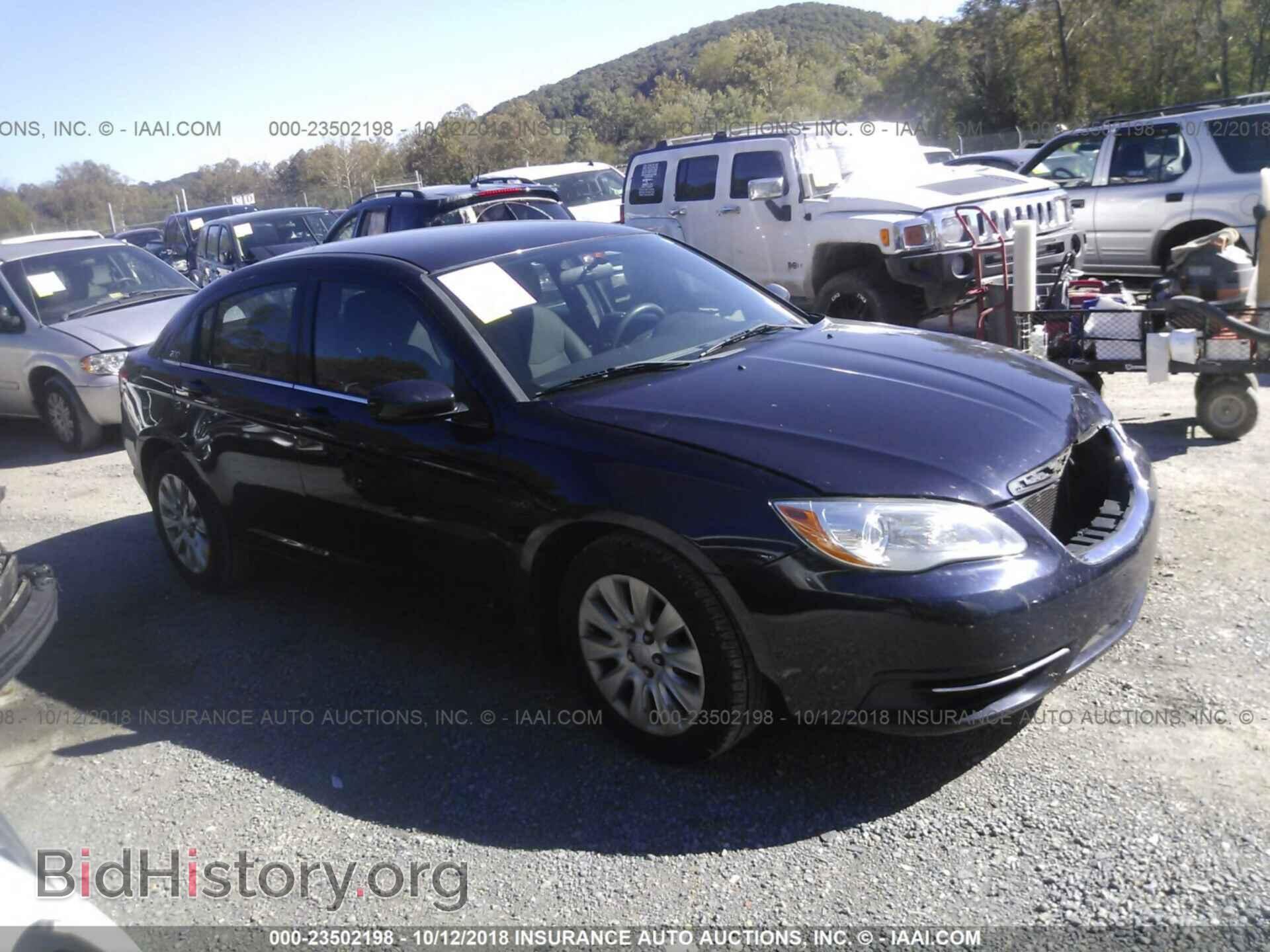 Фотография 1C3CCBAB1CN145270 - Chrysler 200 2012