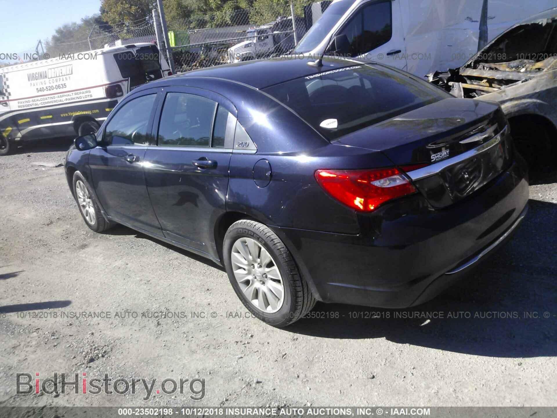 2012 Chrysler 200 - VIN: 1C3CCBAB1CN145270 - Фото 3