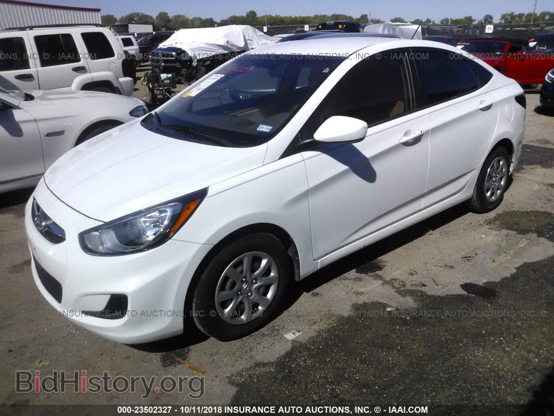 2014 HYUNDAI ACCENT - VIN: KMHCT4AE8EU748853 - Фото 2