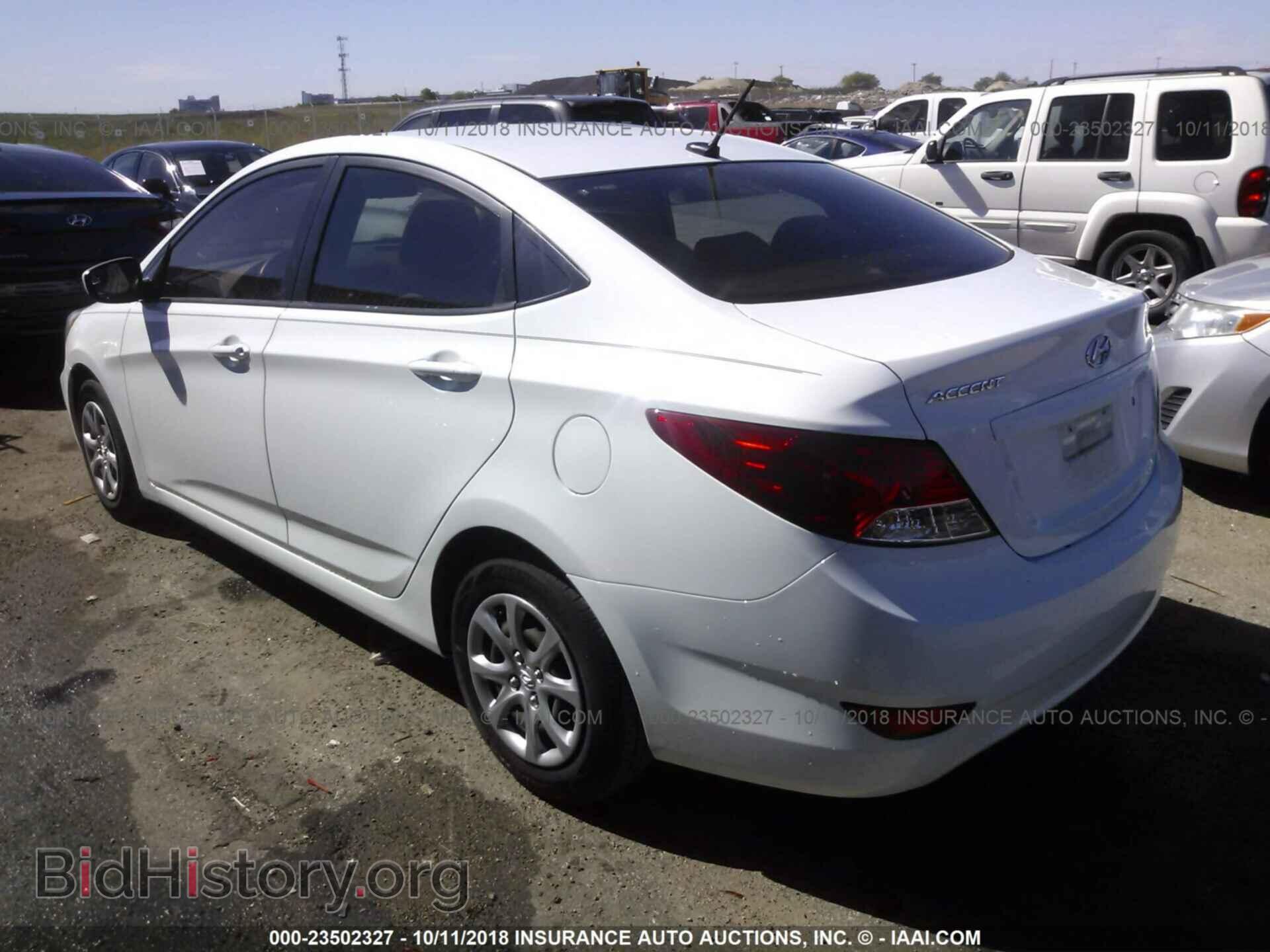 2014 HYUNDAI ACCENT - VIN: KMHCT4AE8EU748853 - Фото 3