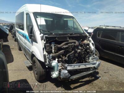 2015 Ford TRANSIT, белый — VIN 1FBZX2CM9FKB01357, IAAI