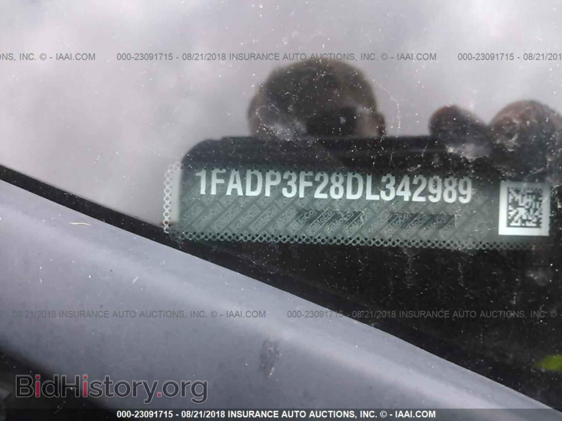 2013 FORD FOCUS - VIN: 1FADP3F28DL342989 - Фото 9