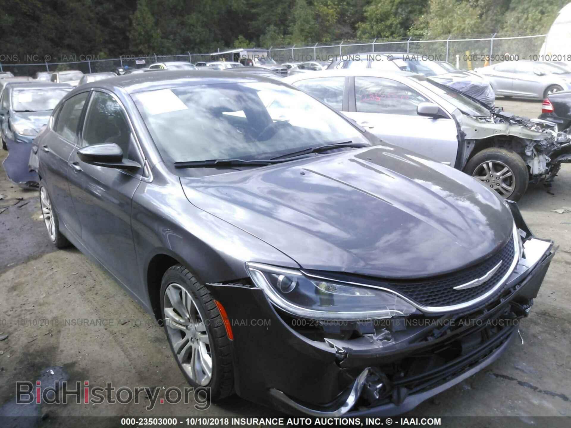 Photo 1C3CCCAB0FN588651 - CHRYSLER 200 2015