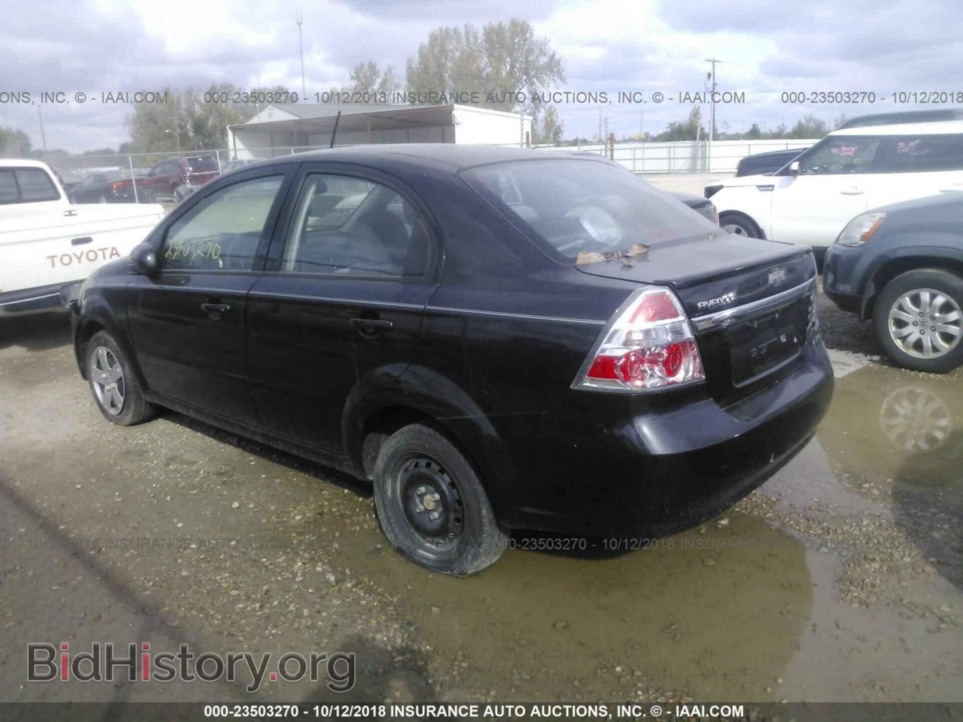2011 CHEVROLET AVEO - VIN: KL1TD5DE5BB230507 - Фото 3