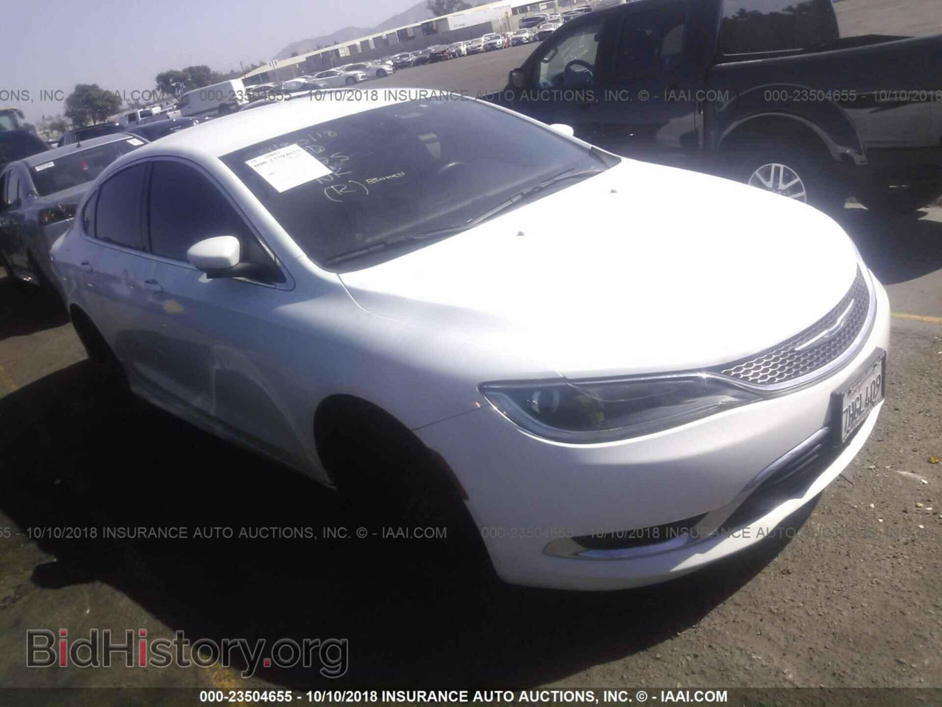 Photo 1C3CCCAB3FN596825 - Chrysler 200 2015