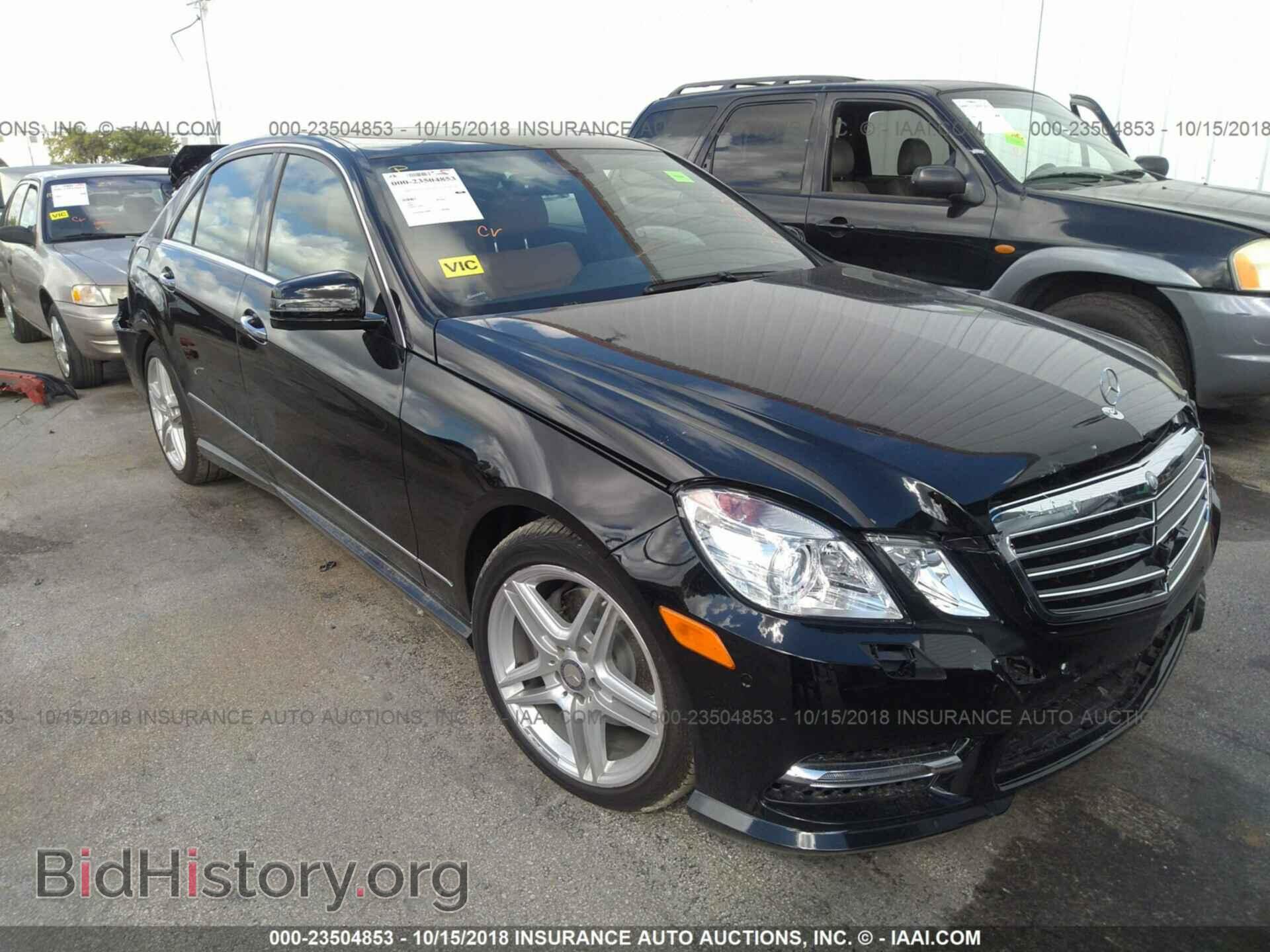 Photo WDDHF5KB5DA723703 - MERCEDES-BENZ E 2013