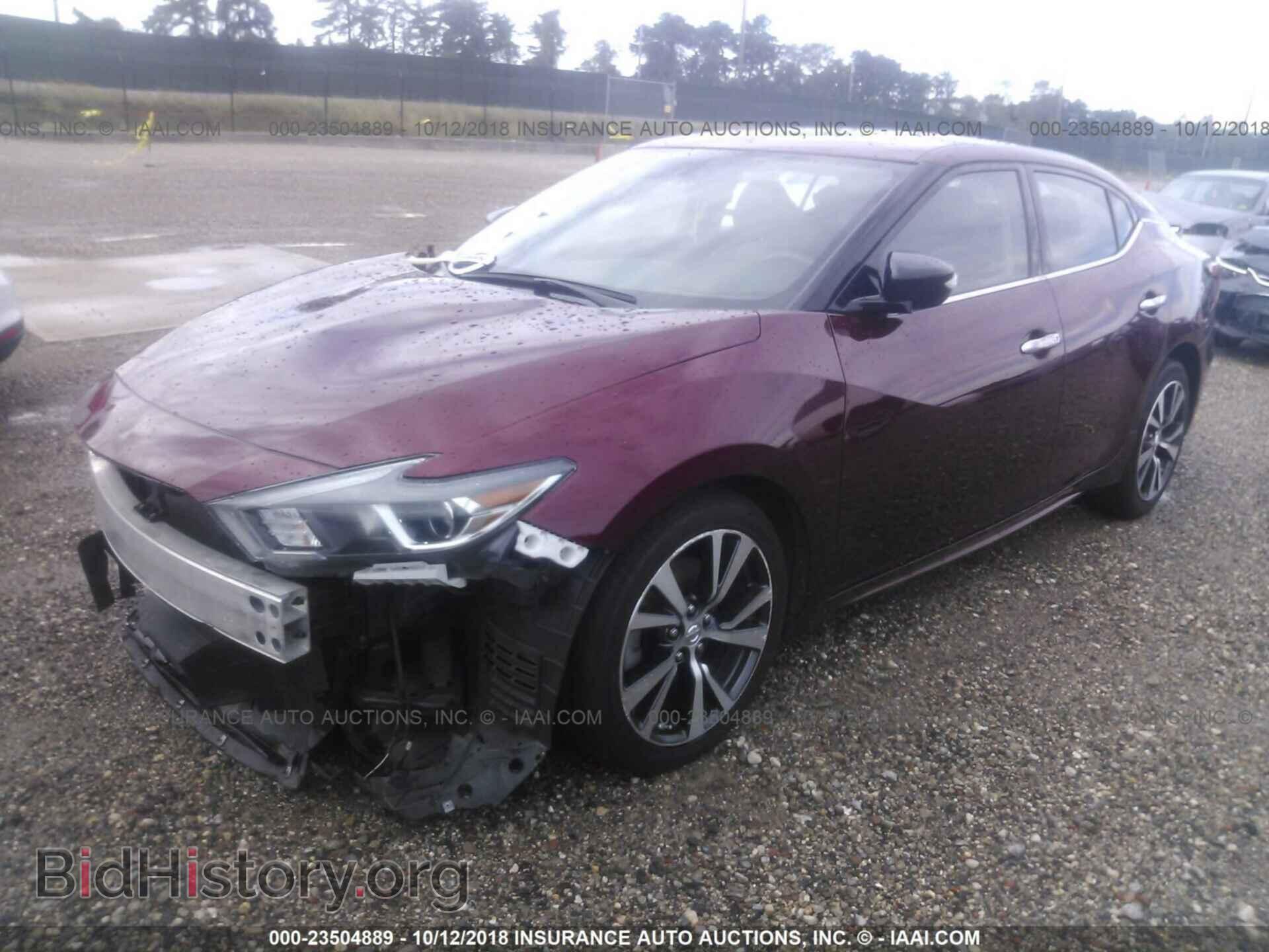 2017 Nissan Maxima - VIN: 1N4AA6APXHC380772 - Фото 2