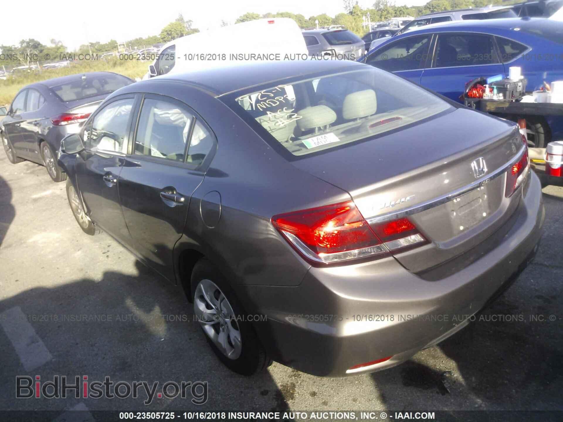 2013 Honda Civic - VIN: 19XFB2F5XDE035032 - Фото 3