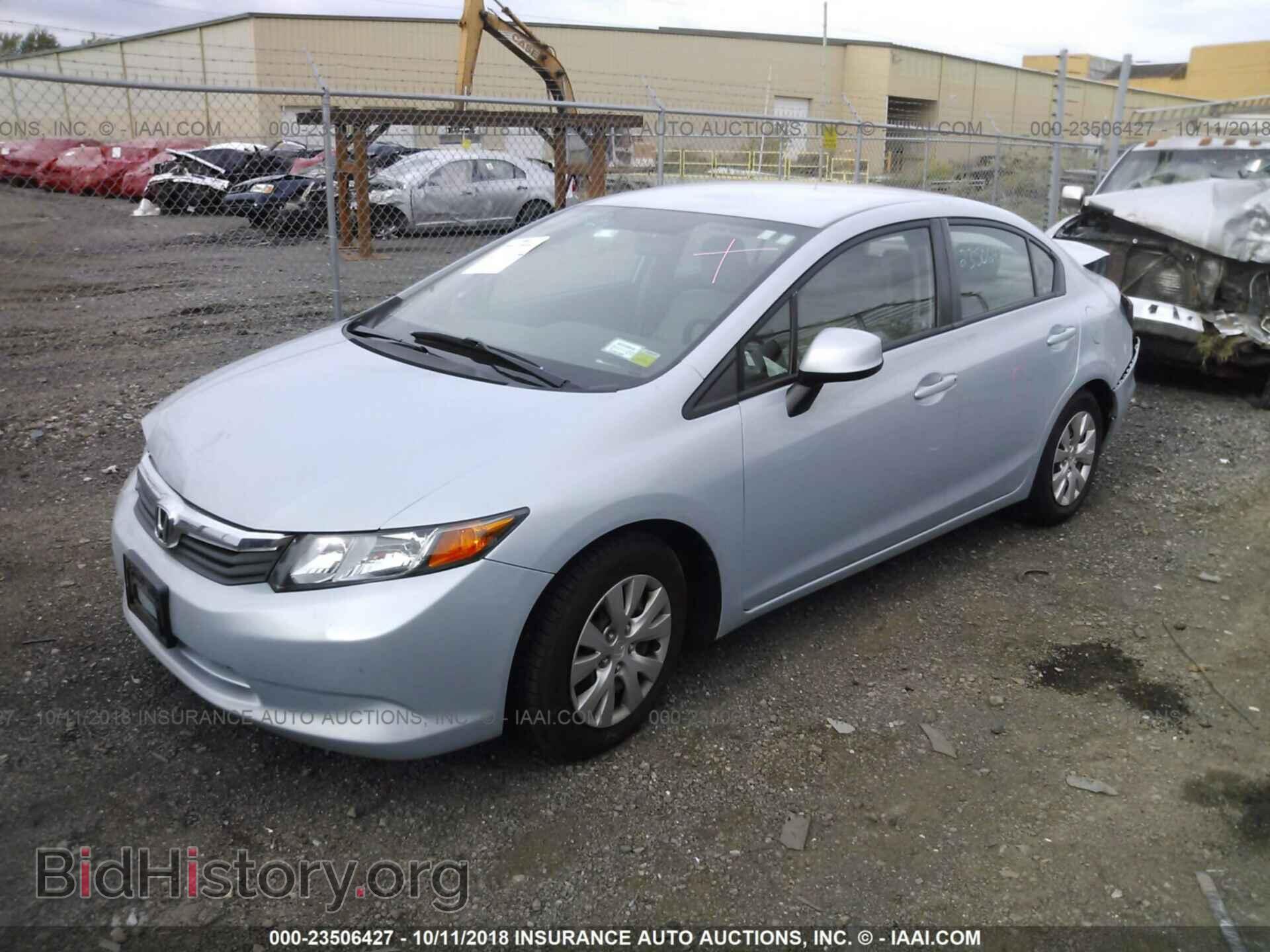 2012 Honda Civic - VIN: 2HGFB2F56CH577944 - Photo 2