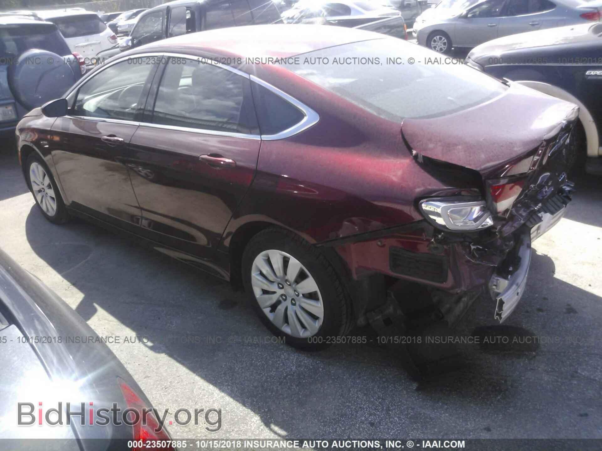 2015 Chrysler 200 - VIN: 1C3CCCFB4FN628027 - Фото 3