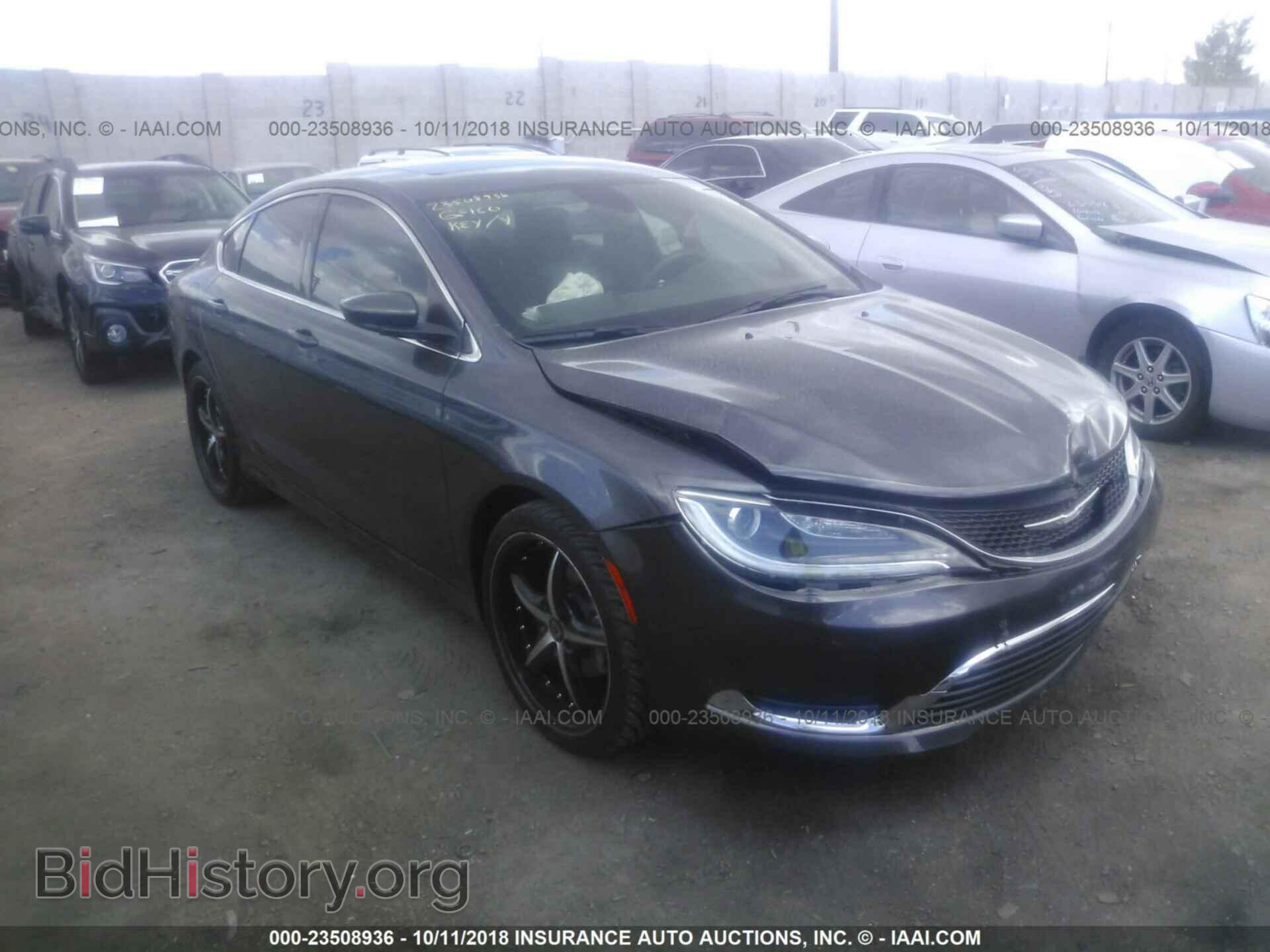 Фотография 1C3CCCAB6GN169253 - Chrysler 200 2016