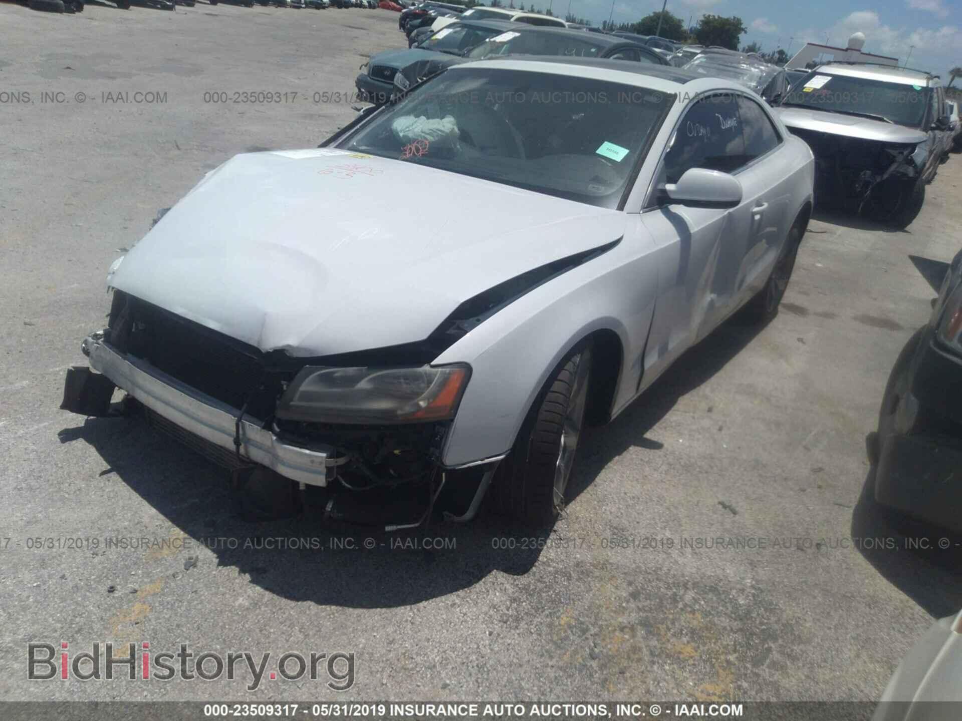 2012 AUDI A5 - VIN: WAULFAFR8CA027529 - Фото 2