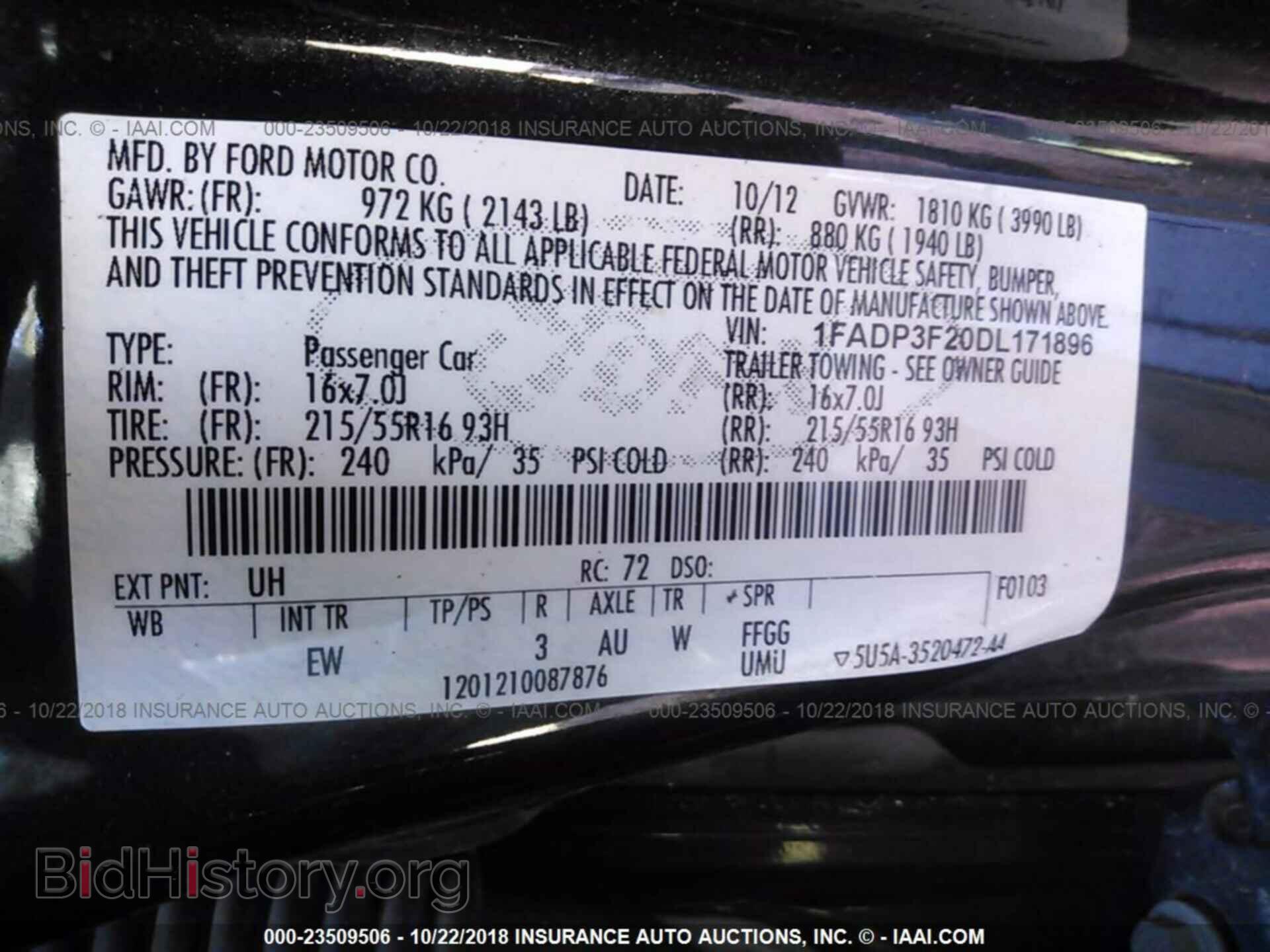 2013 Ford Focus - VIN: 1FADP3F20DL171896 - Photo 9