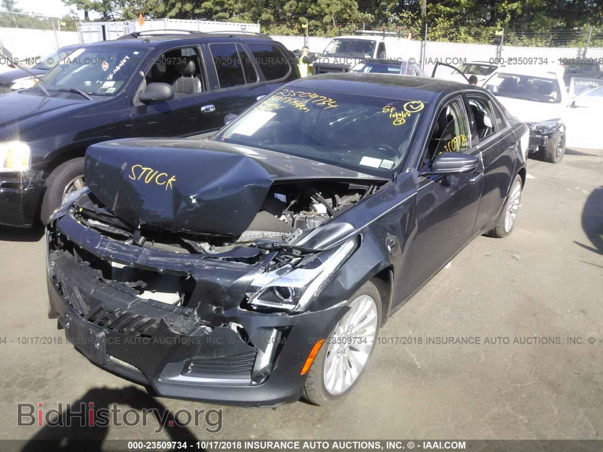 2014 Cadillac Cts - VIN: 1G6AX5SX5E0181663 - Фото 2