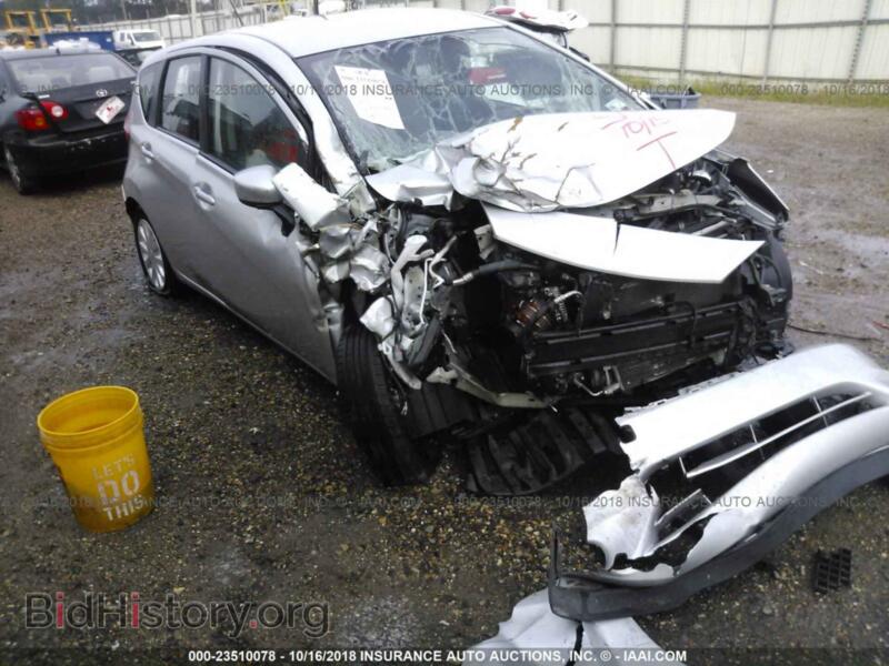 2016 Nissan VERSA NOTE (VIN 3N1CE2CP4GL383976) — фото 1 из 10, IAAI, повреждение: передняя и задняя часть