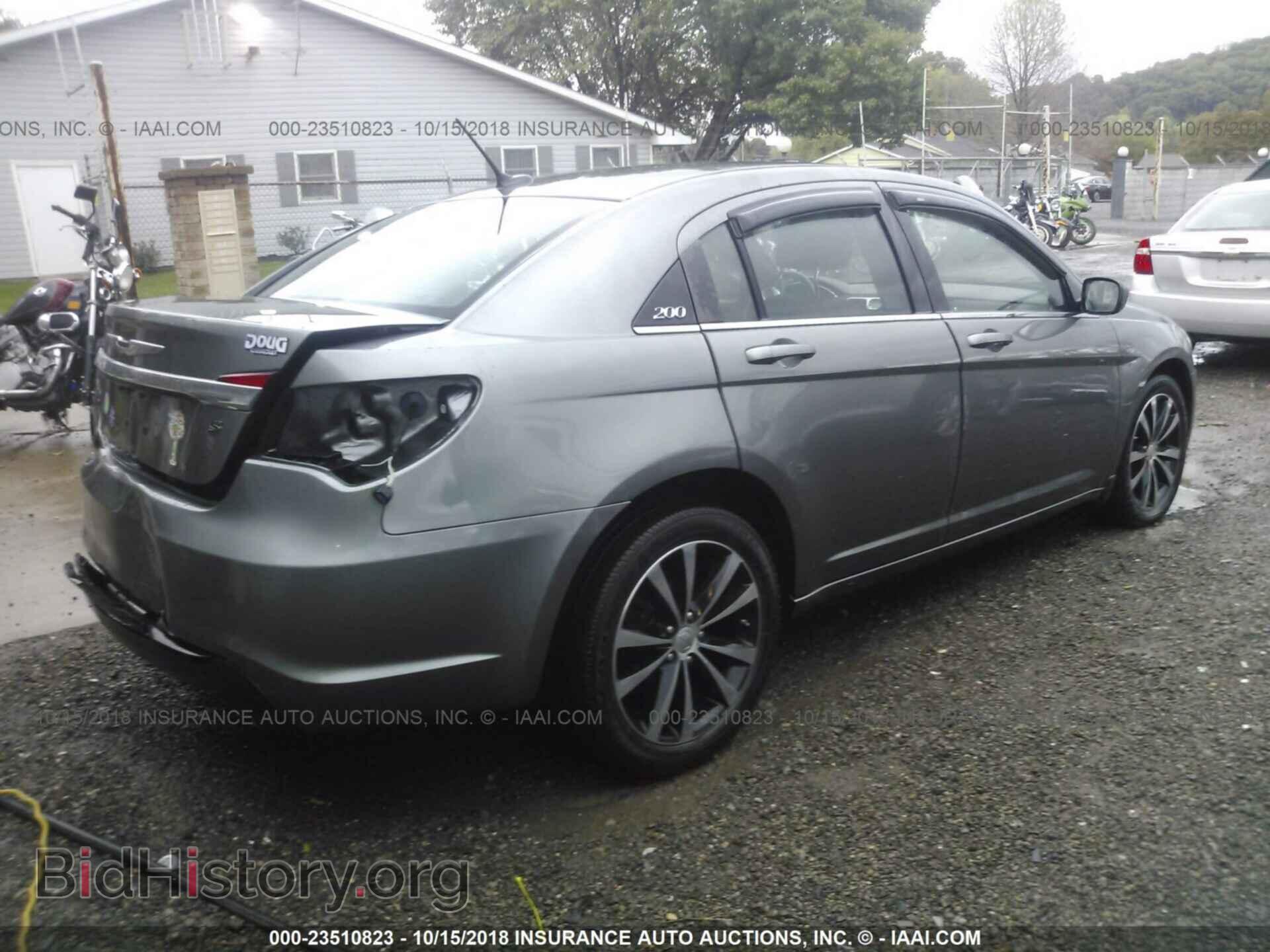 2012 Chrysler 200 - VIN: 1C3CCBBG7CN250213 - Фото 4