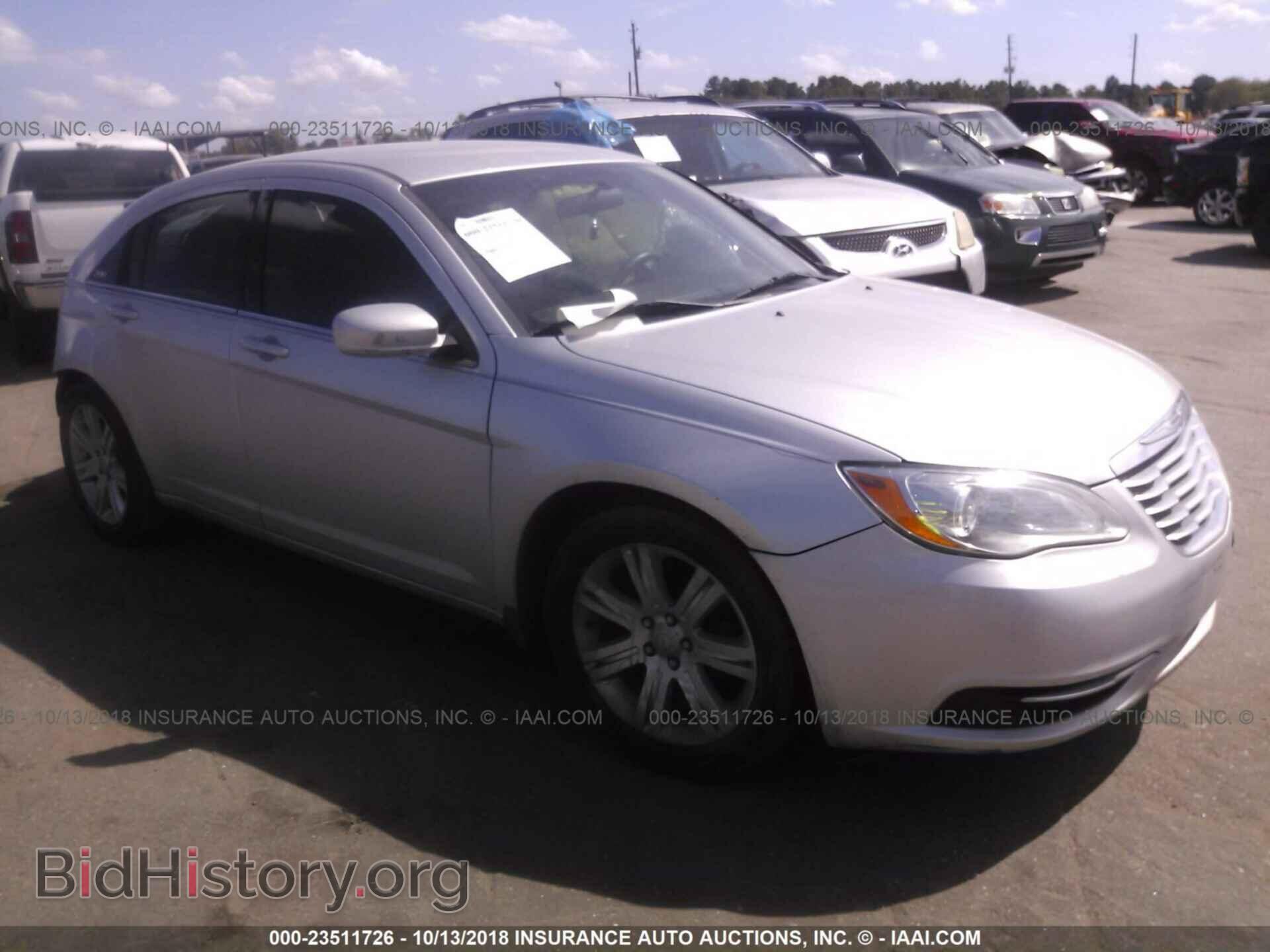 Фотография 1C3CCBAB7CN184297 - CHRYSLER 200 2012