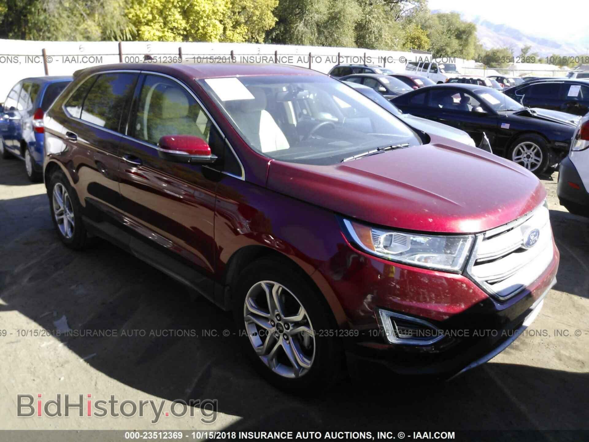 Фотография 2FMPK3K98JBB44199 - Ford Edge 2018