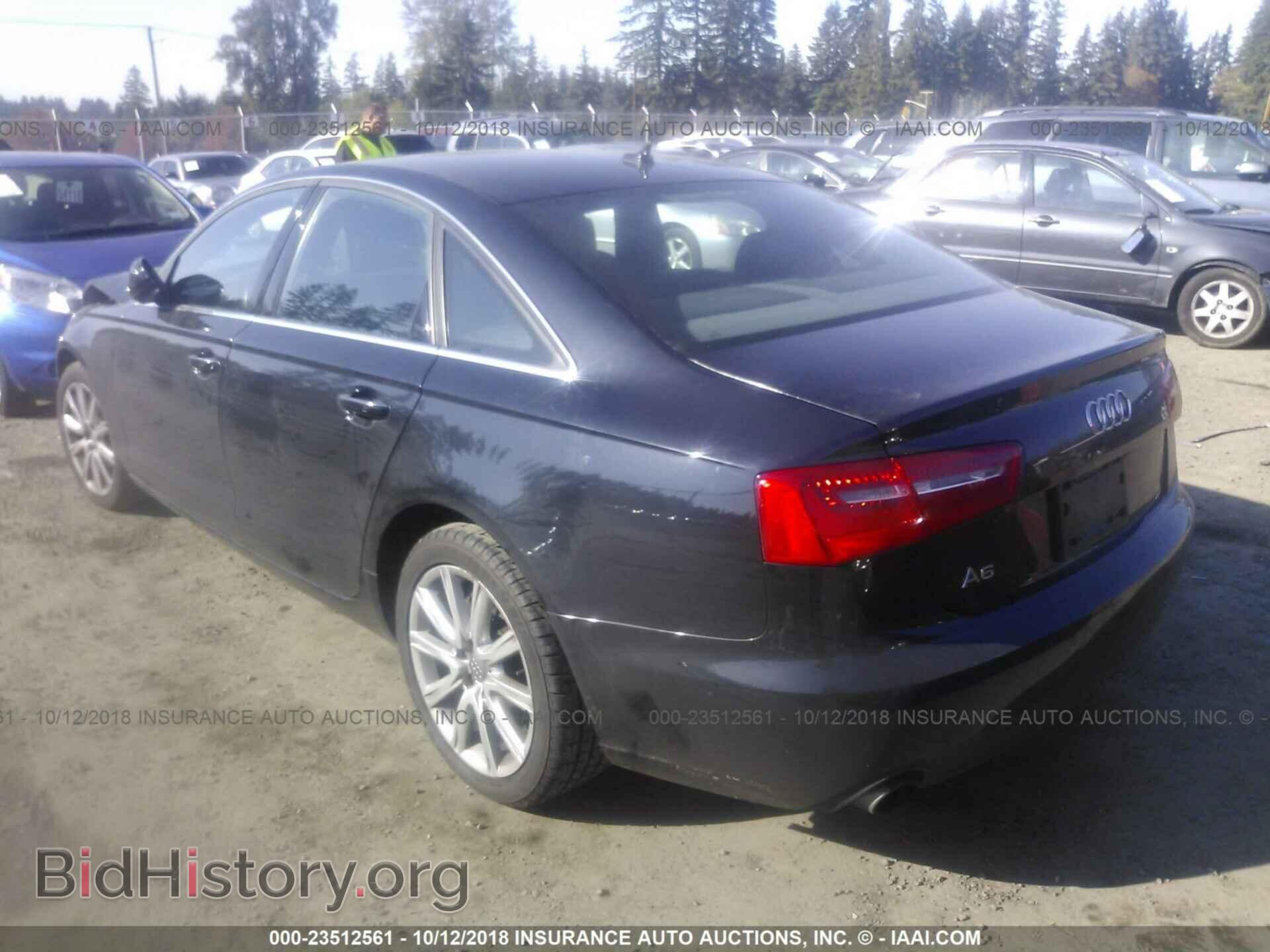 2013 Audi A6 - VIN: WAUGFAFC6DN137017 - Фото 3