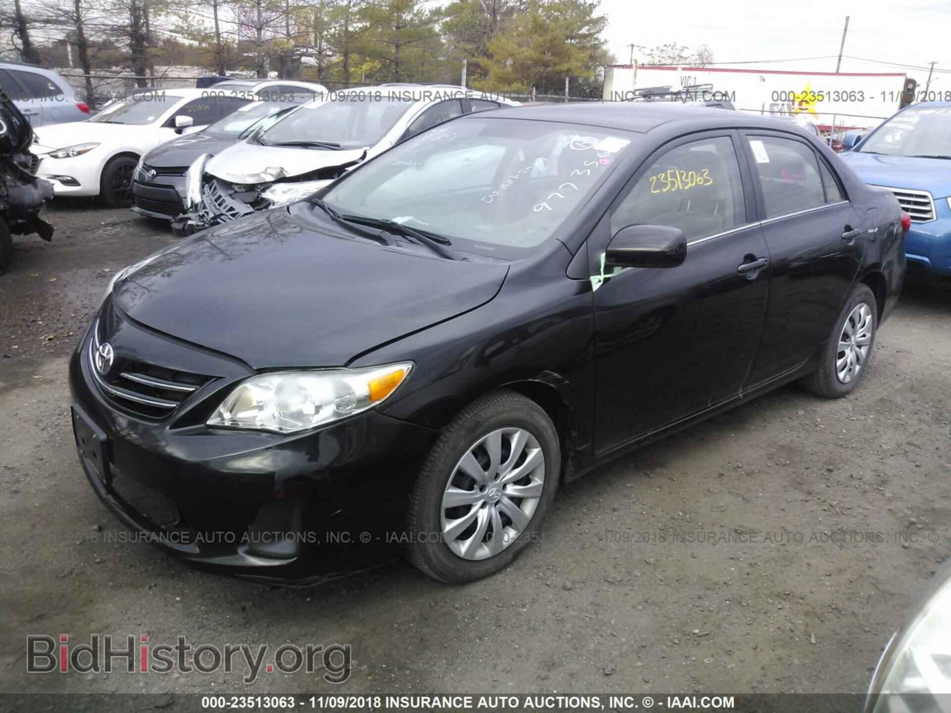 2013 Toyota Corolla - VIN: 2T1BU4EE6DC977356 - Фото 2