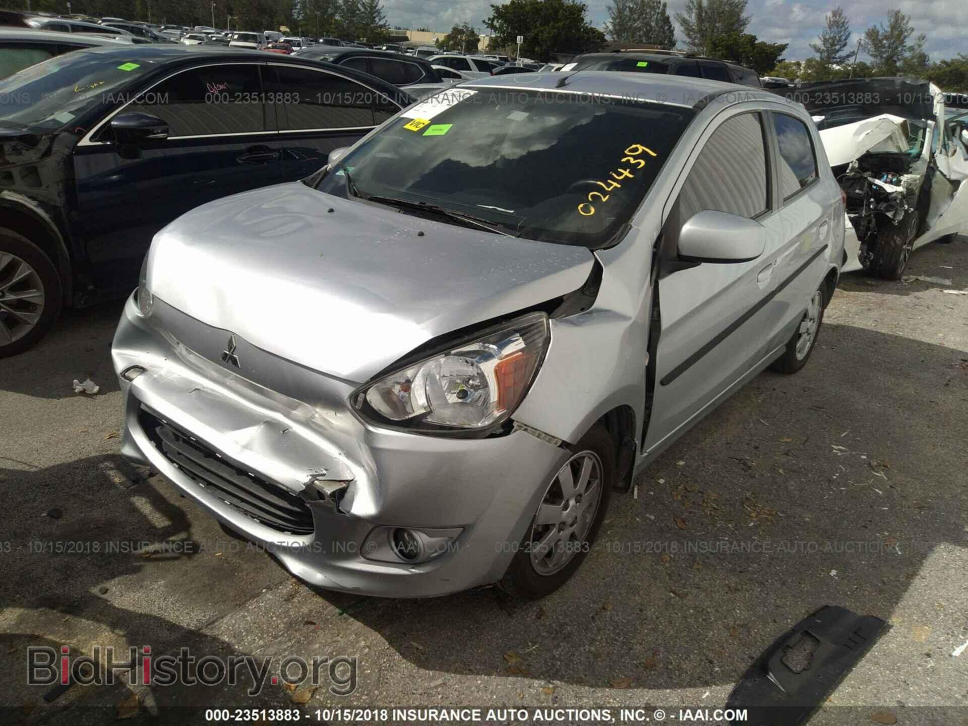 2014 Mitsubishi Mirage - VIN: ML32A4HJXEH024439 - Фото 2