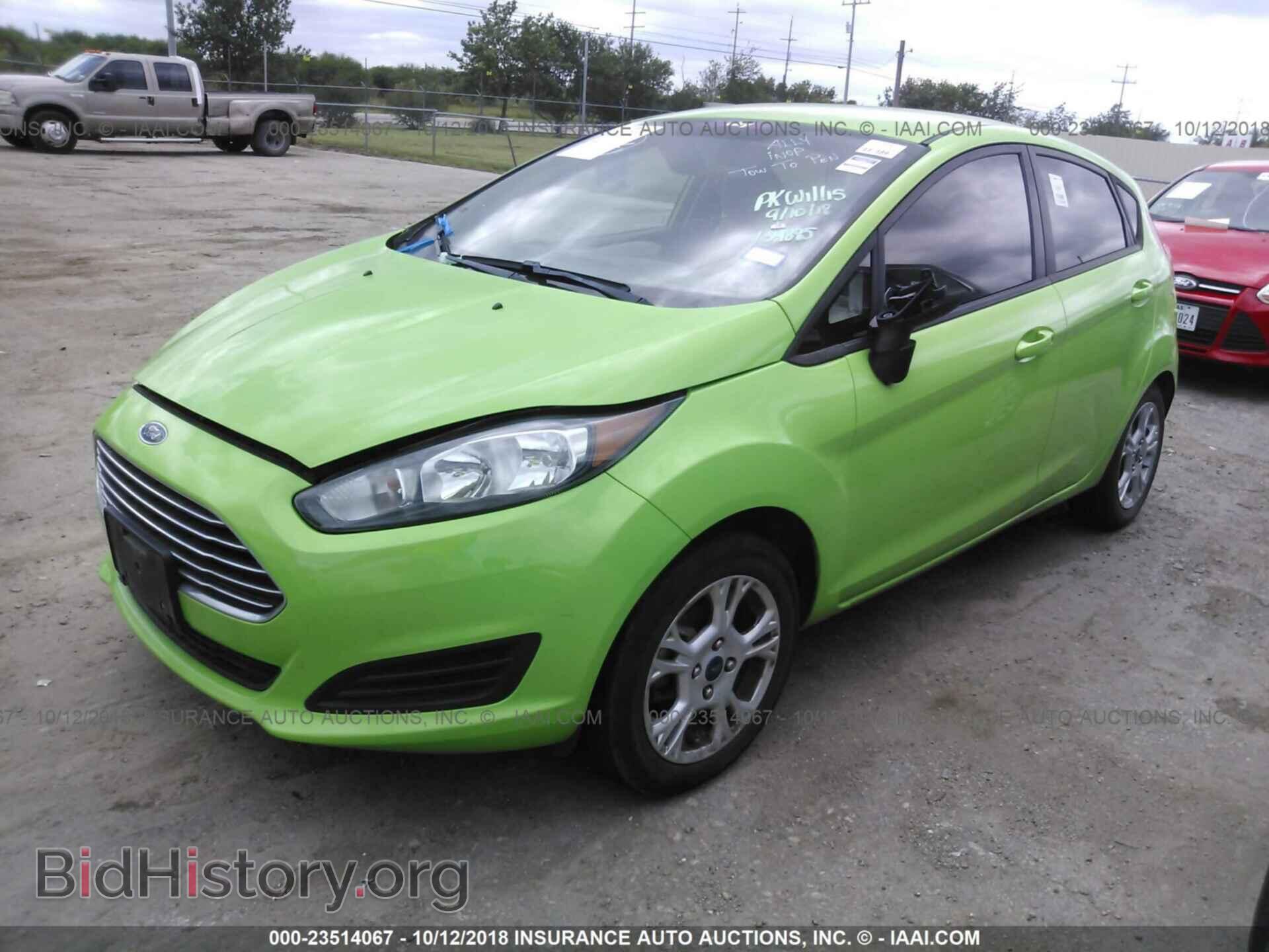 2014 Ford Fiesta - VIN: 3FADP4EJXEM134885 - Фото 2