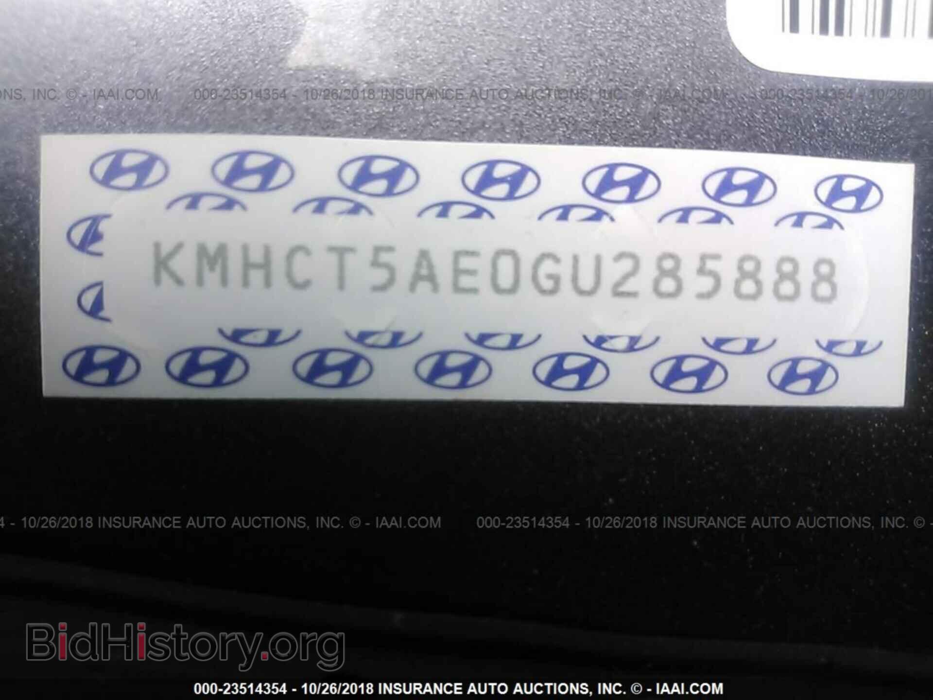 2016 HYUNDAI ACCENT - VIN: KMHCT5AE0GU285888 - Фото 9