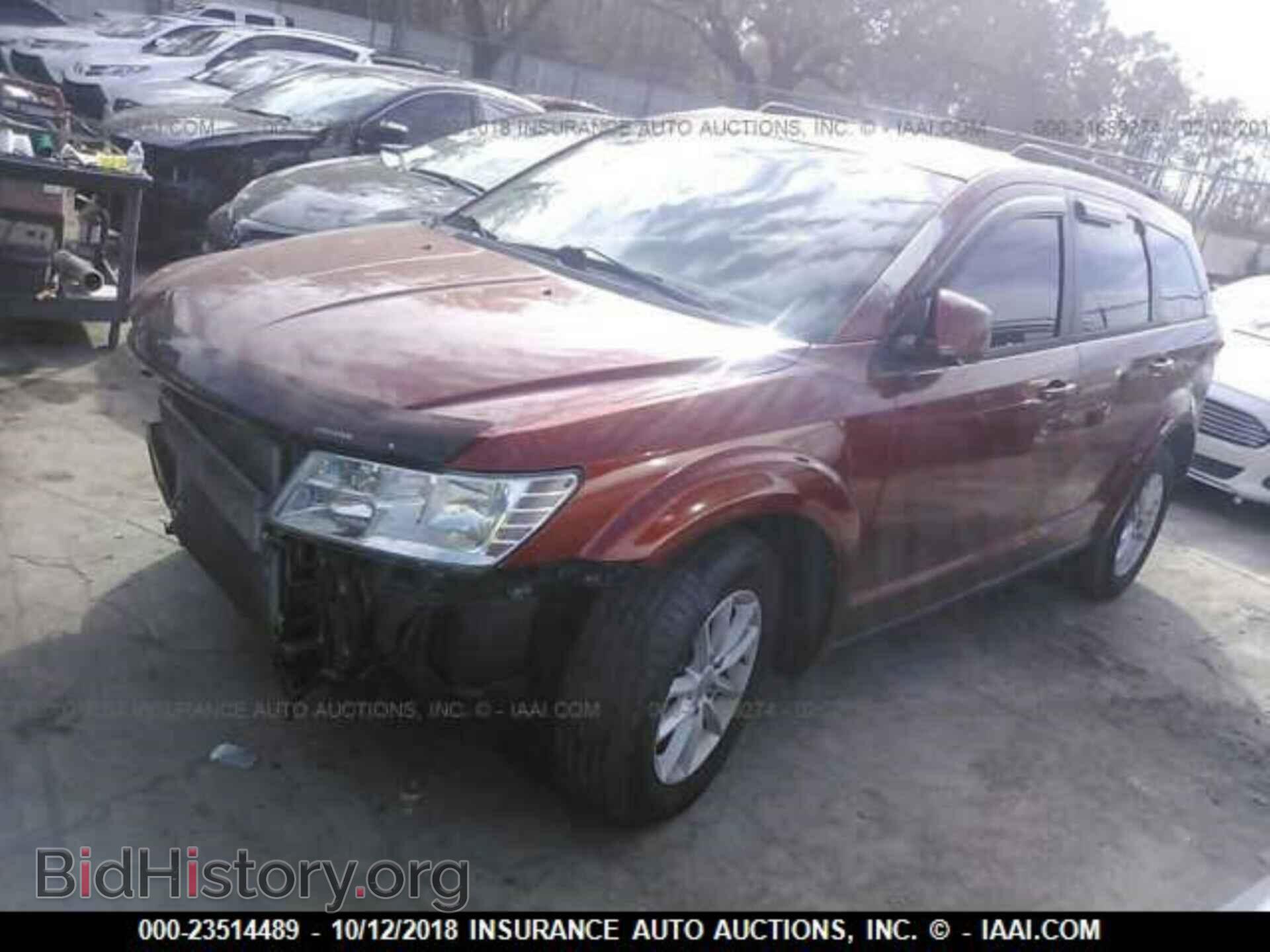 2013 DODGE JOURNEY - VIN: 3C4PDCBB2DT533740 - Фото 2
