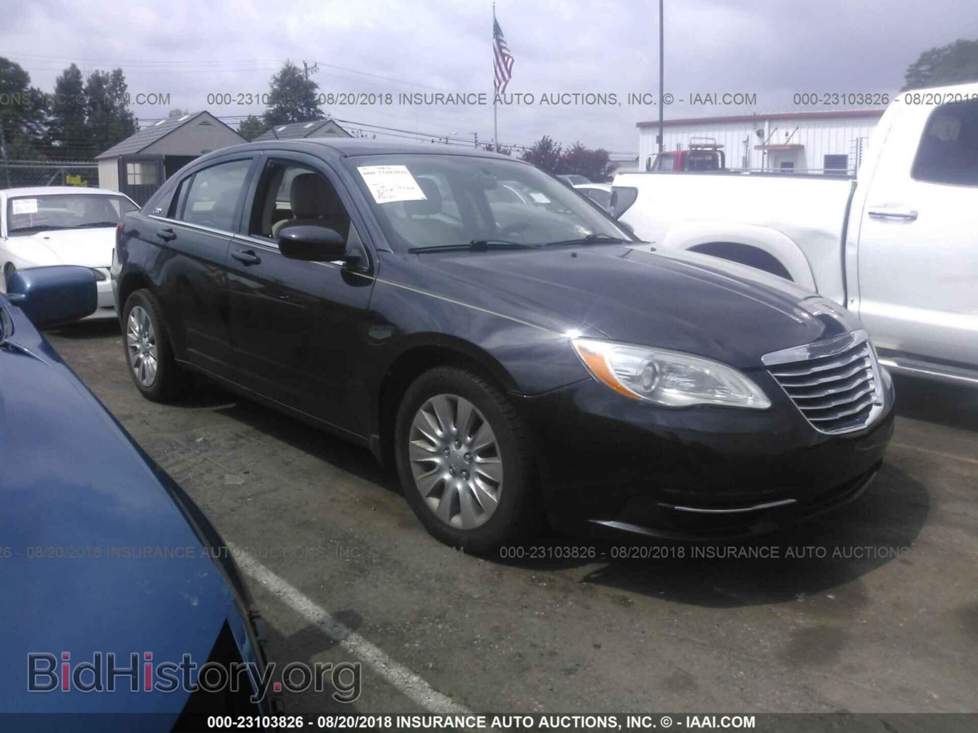 Фотография 1C3CCBAB5CN145322 - CHRYSLER 200 2012