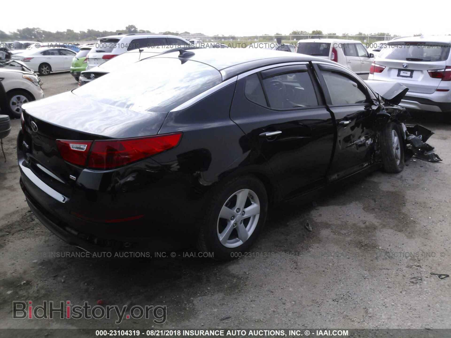 2015 KIA OPTIMA - VIN: KNAGM4A74F5658385 - Photo 4