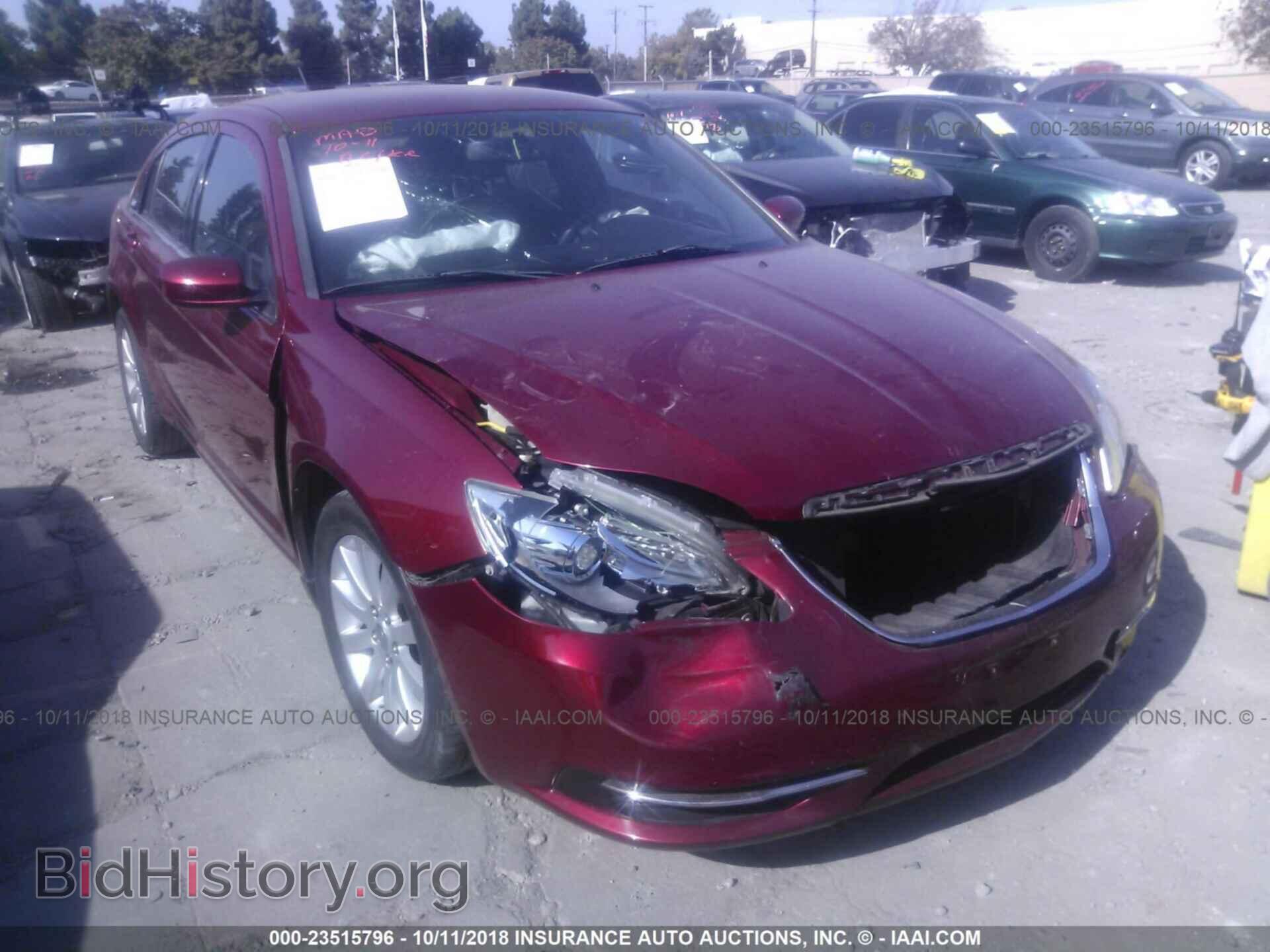 Фотография 1C3CCBBB0CN235914 - Chrysler 200 2012